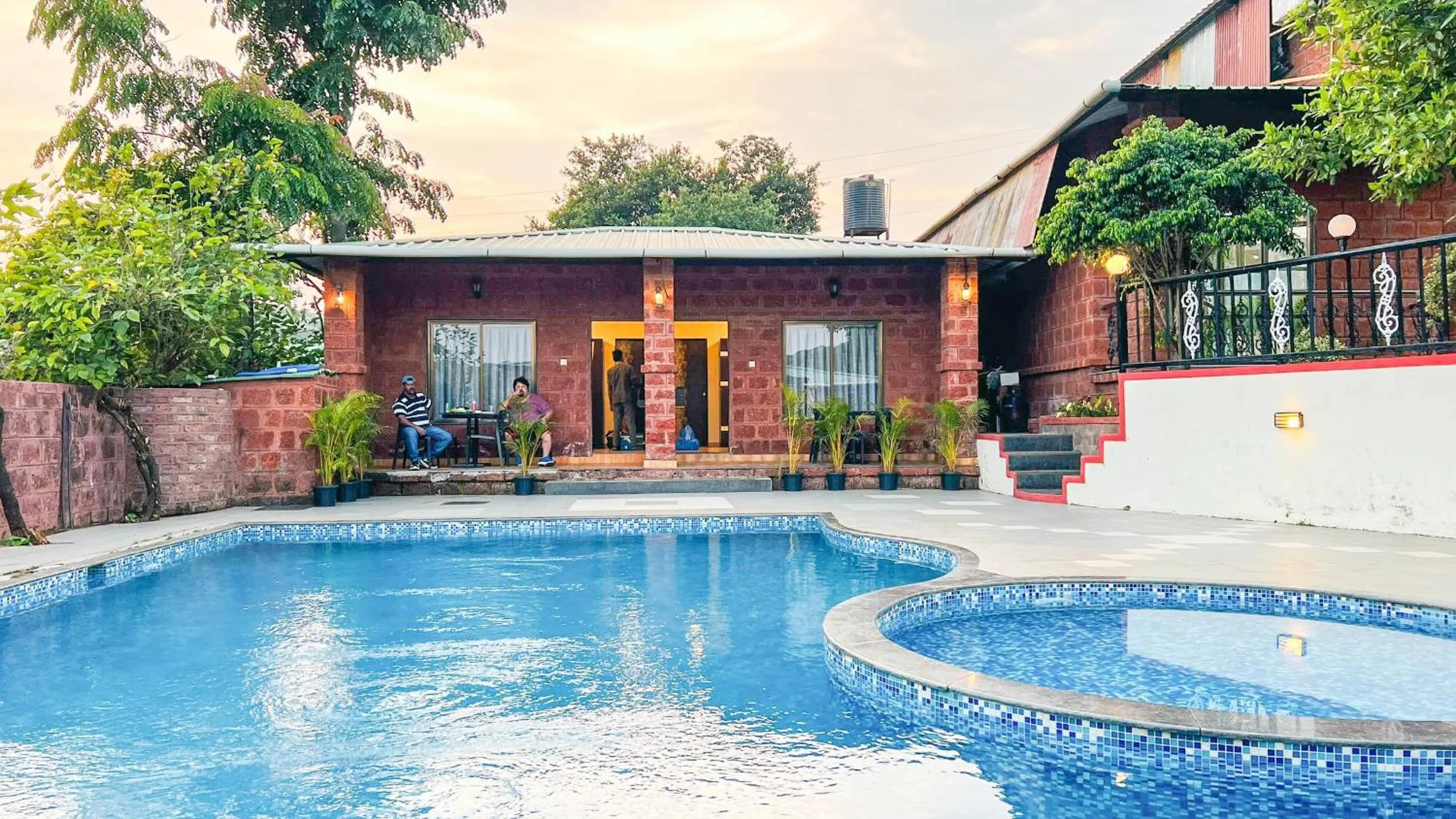 Pool view in SHARDUL HERITAGE THE RESORT