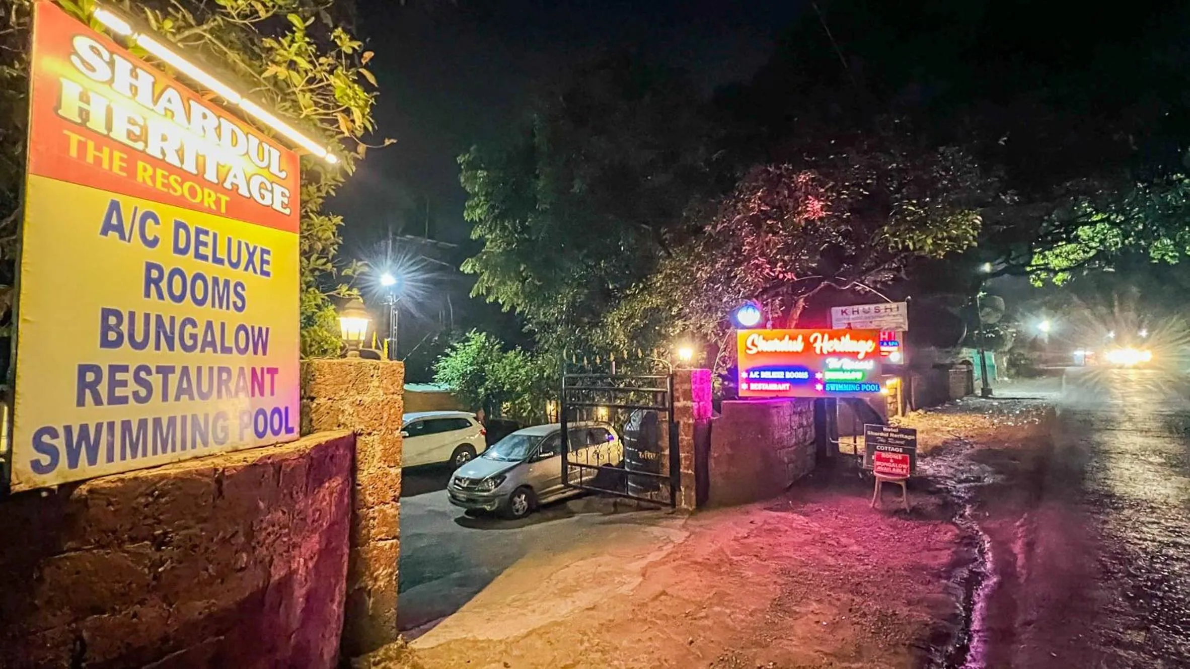 Facade/entrance in SHARDUL HERITAGE THE RESORT