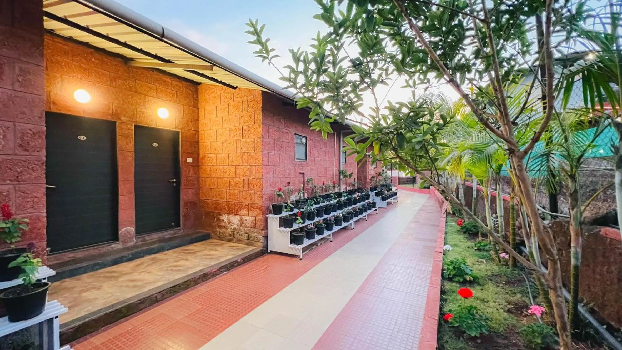 Garden in SHARDUL HERITAGE THE RESORT