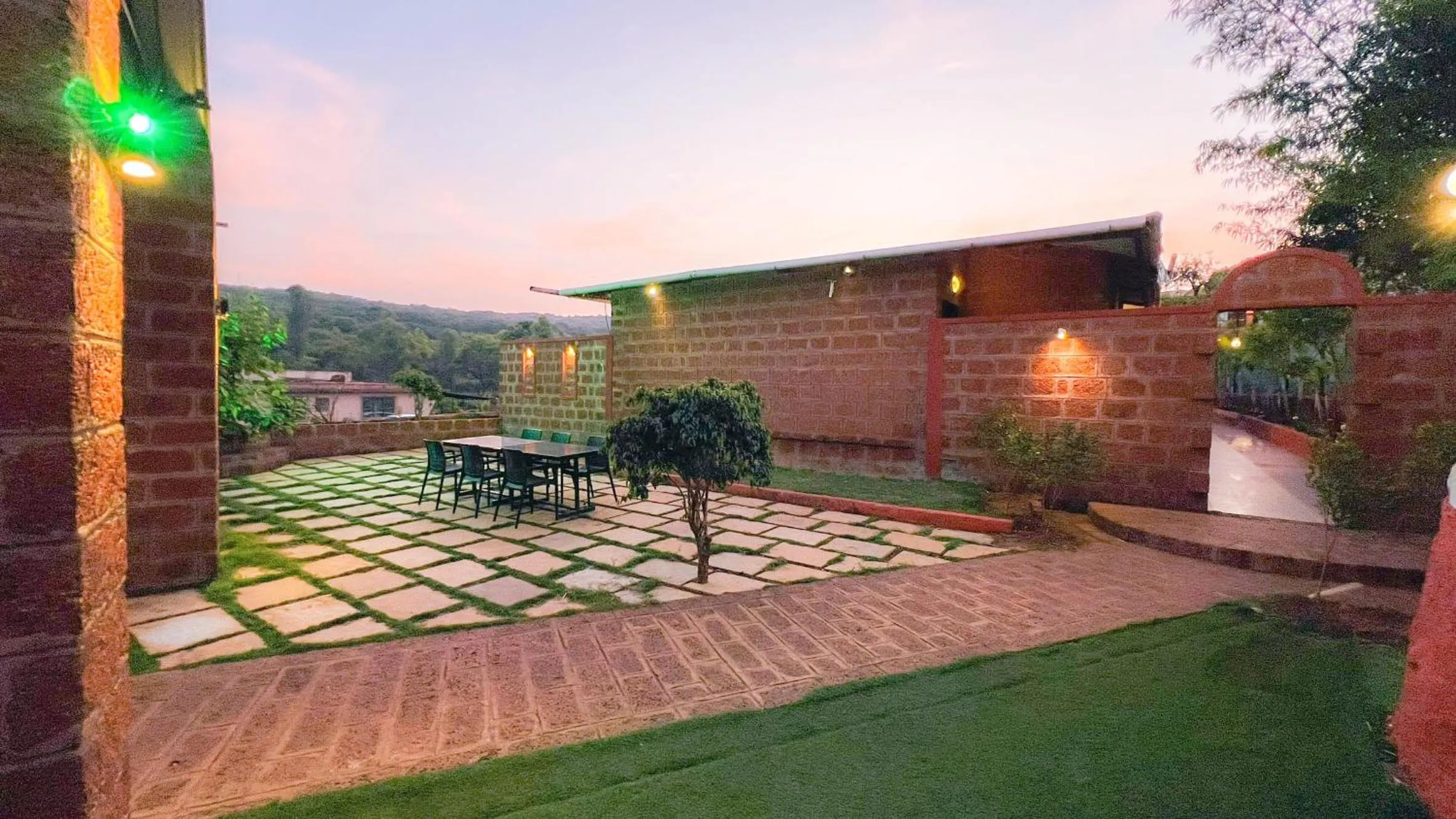 Garden in SHARDUL HERITAGE THE RESORT