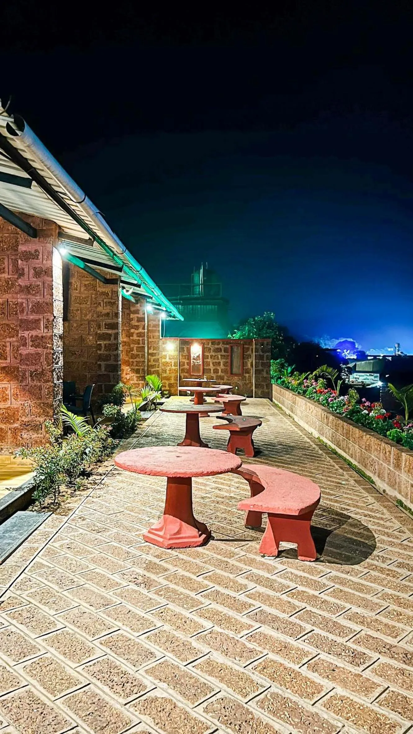 Patio in SHARDUL HERITAGE THE RESORT