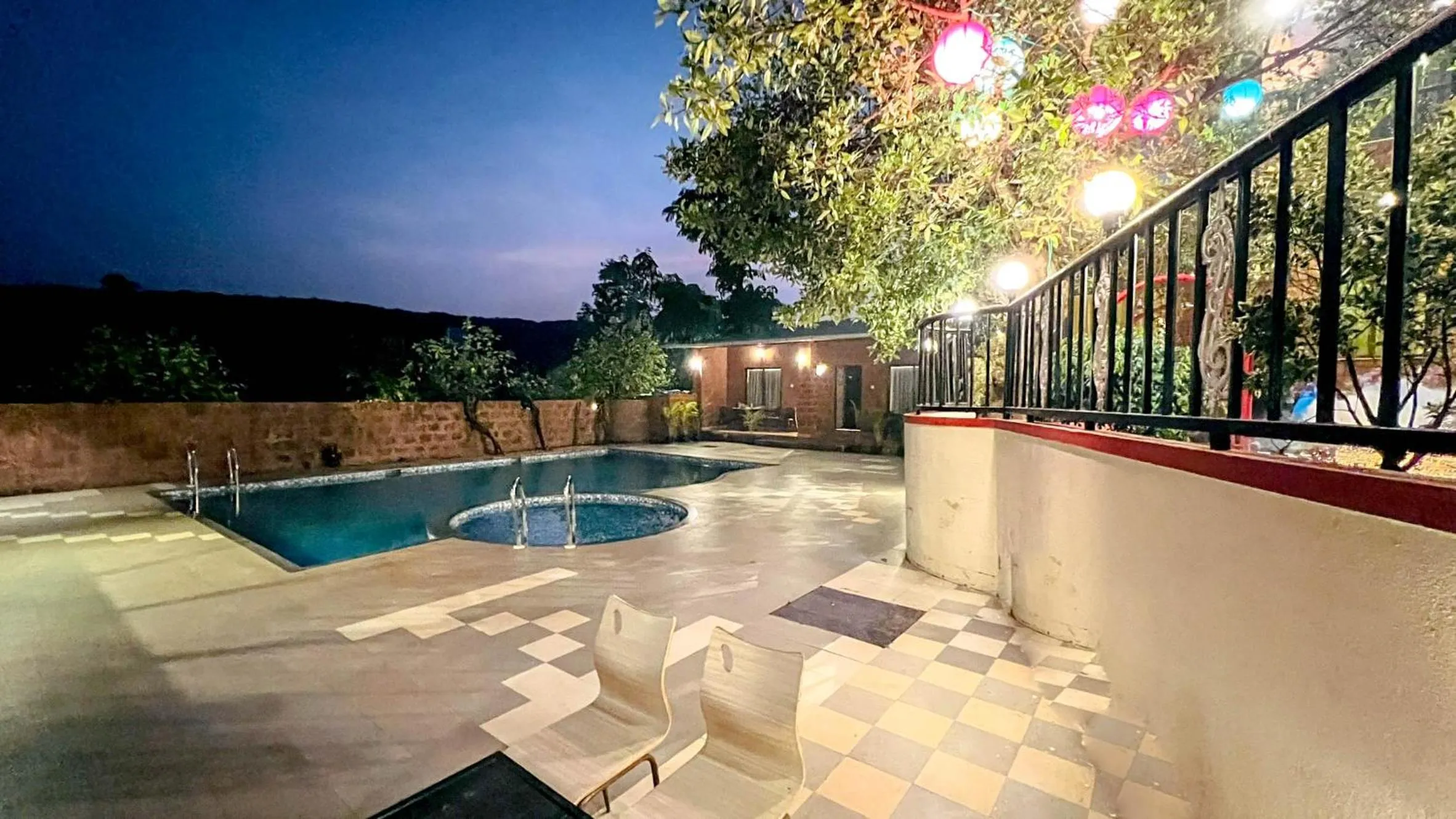 Pool view in SHARDUL HERITAGE THE RESORT