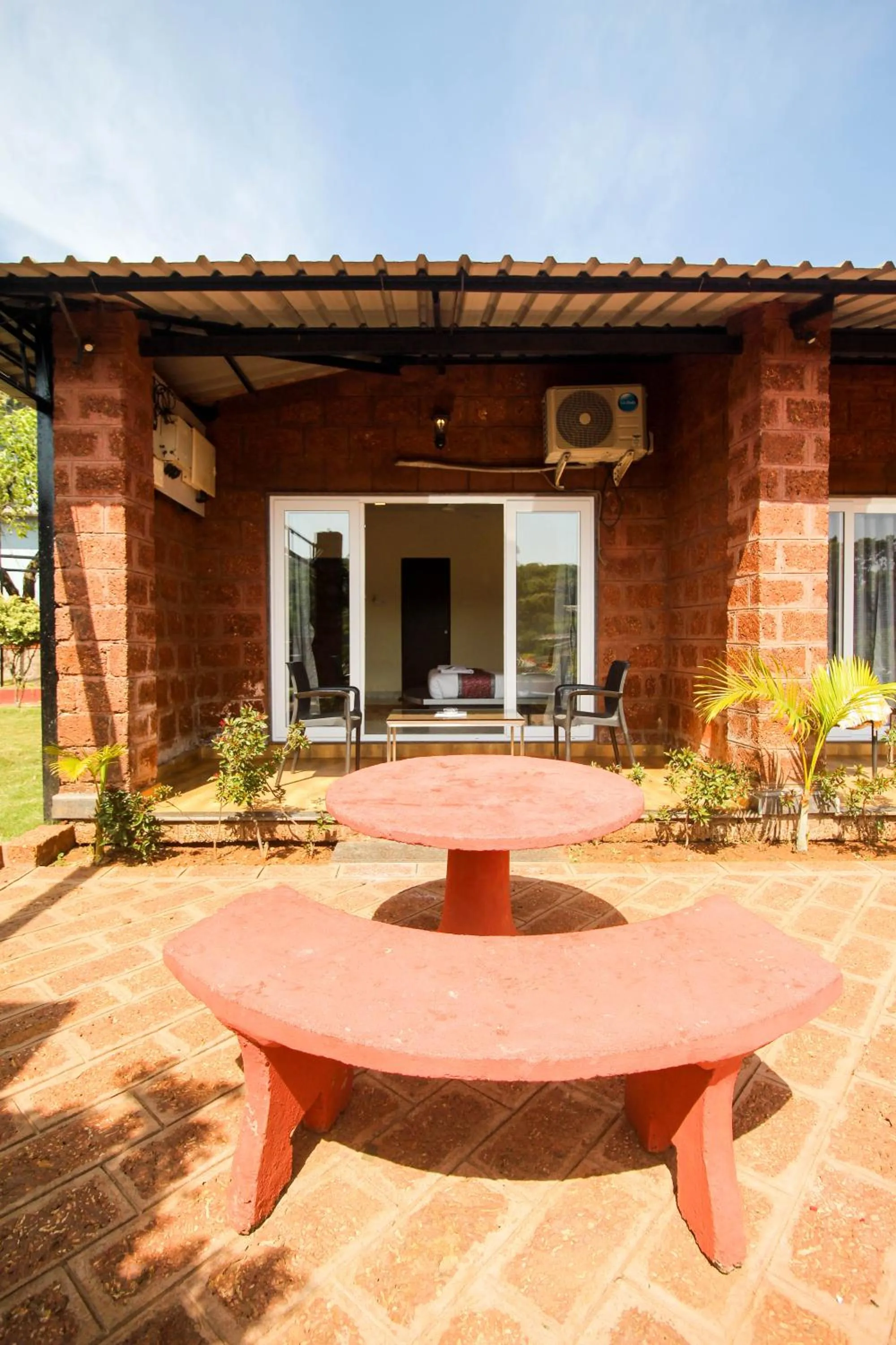 Patio in SHARDUL HERITAGE THE RESORT