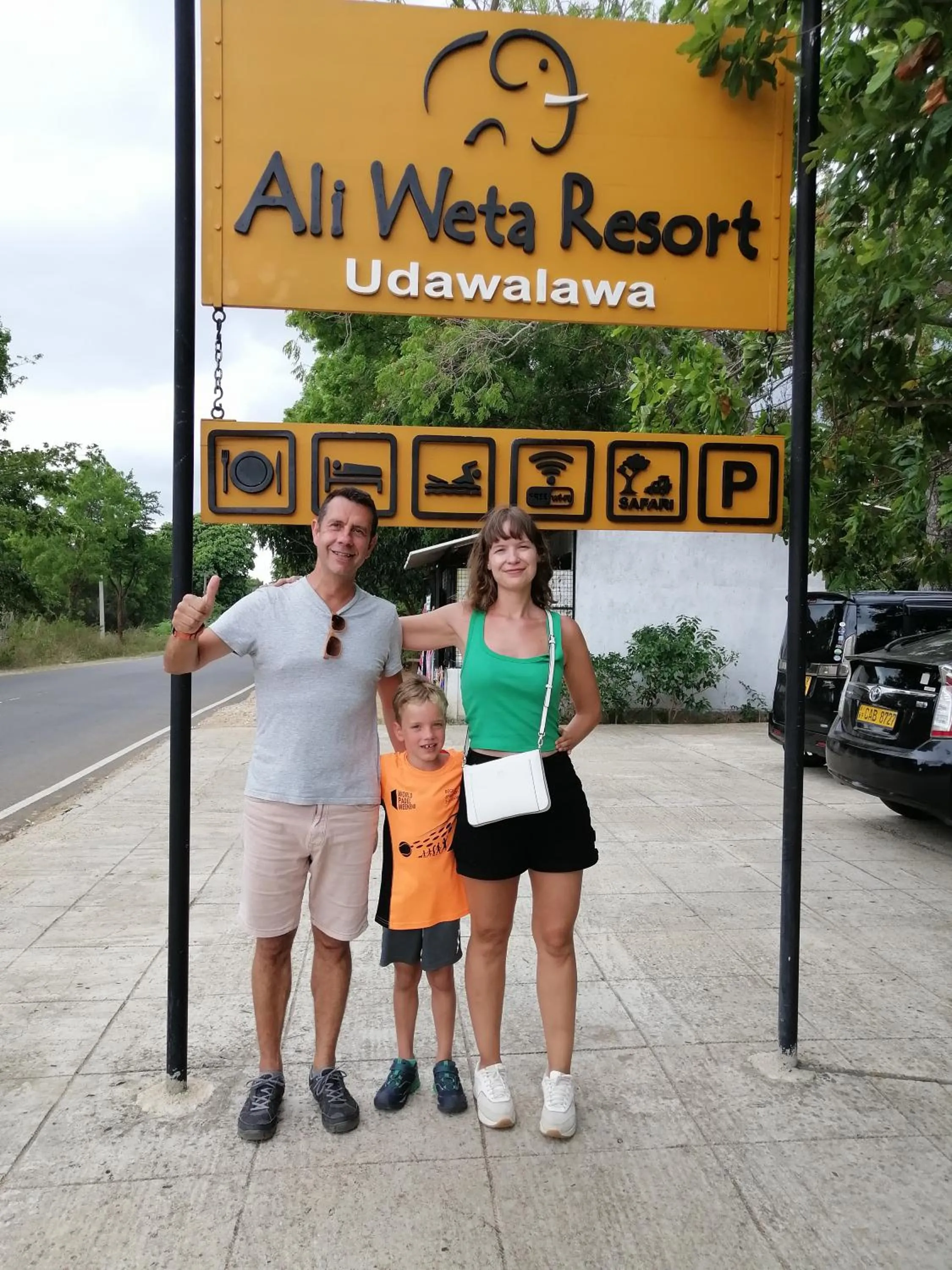 People in Ali Weta Safari Resort