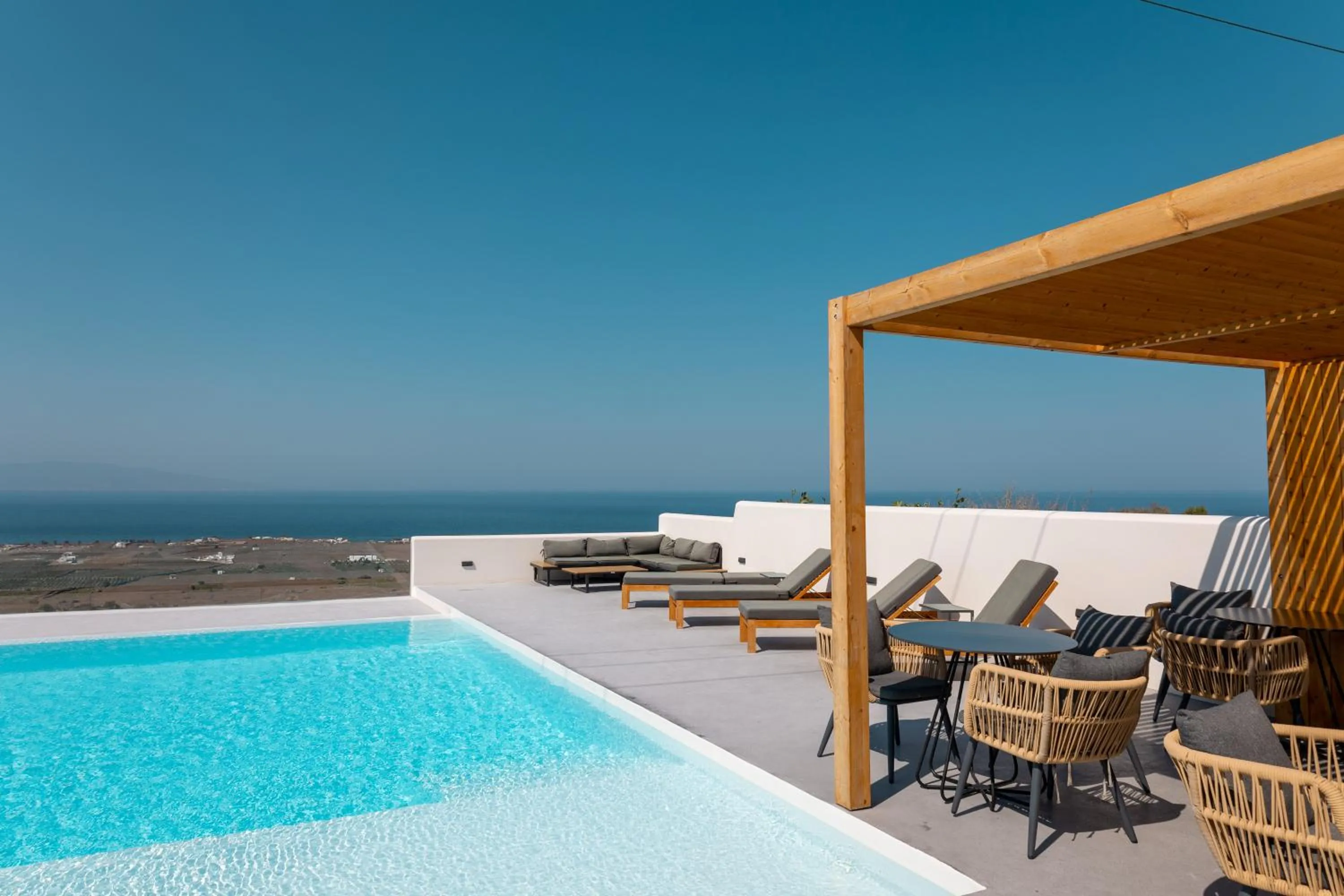 Swimming pool in North Wind Luxury Suites