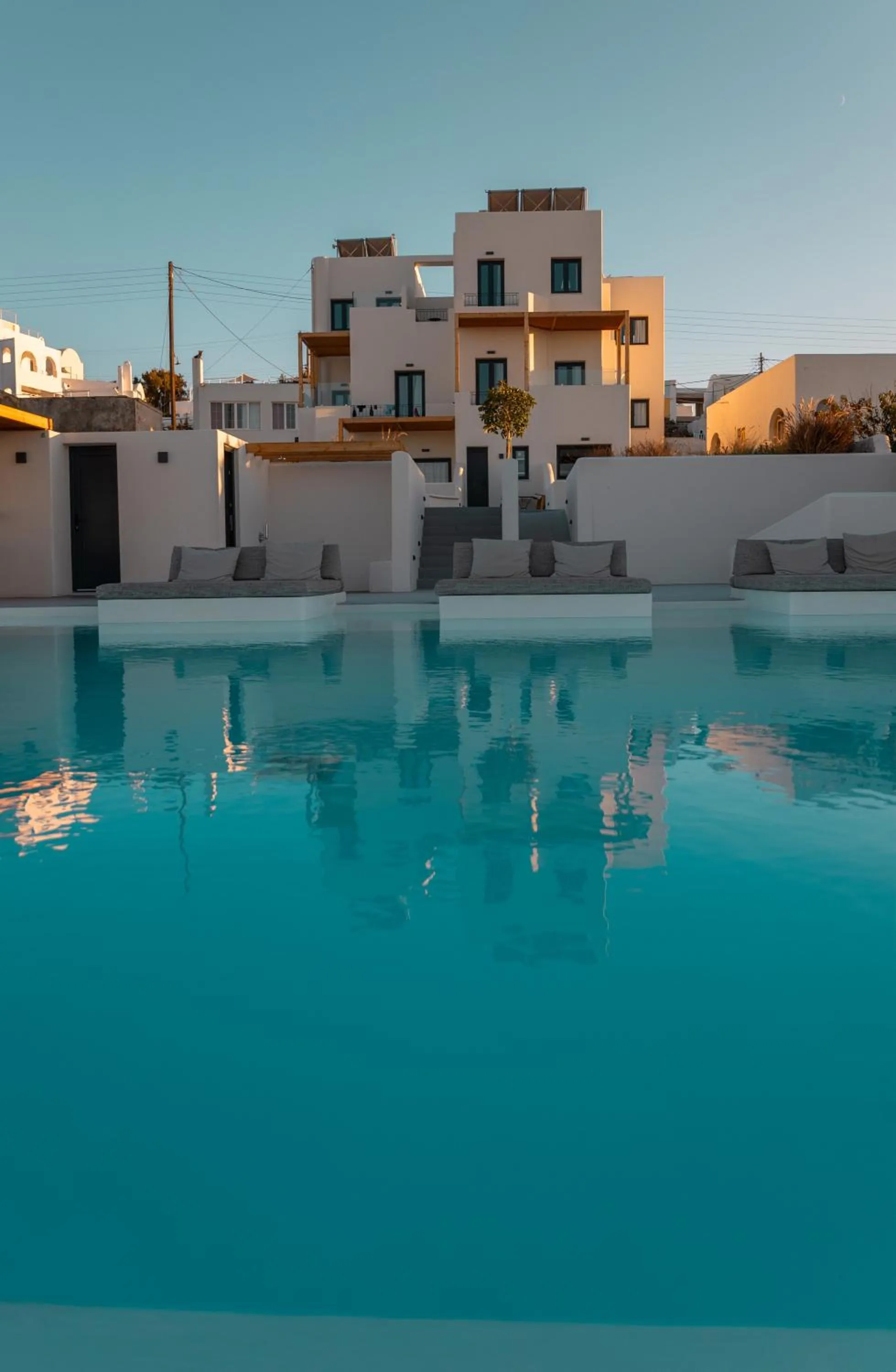 Swimming pool in North Wind Luxury Suites