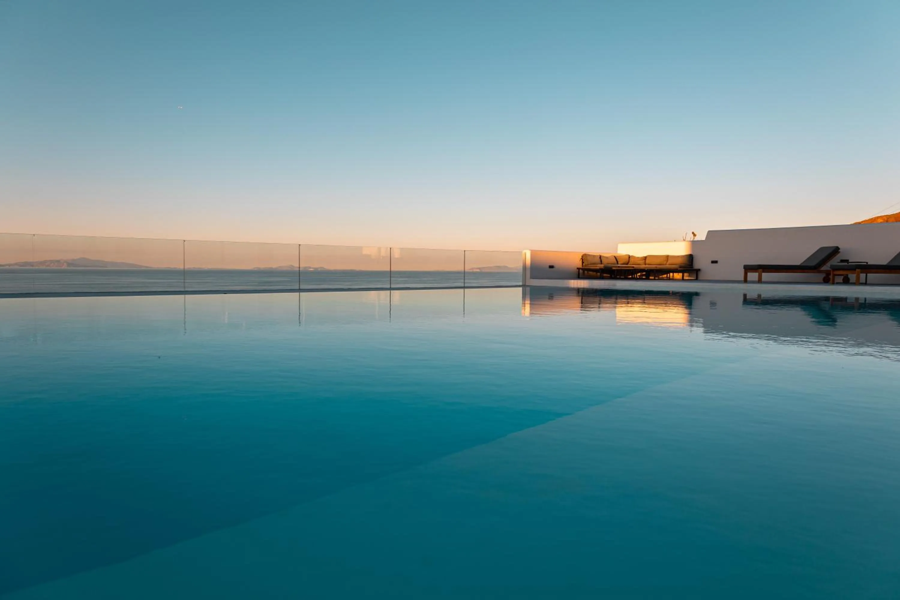 Swimming pool in North Wind Luxury Suites