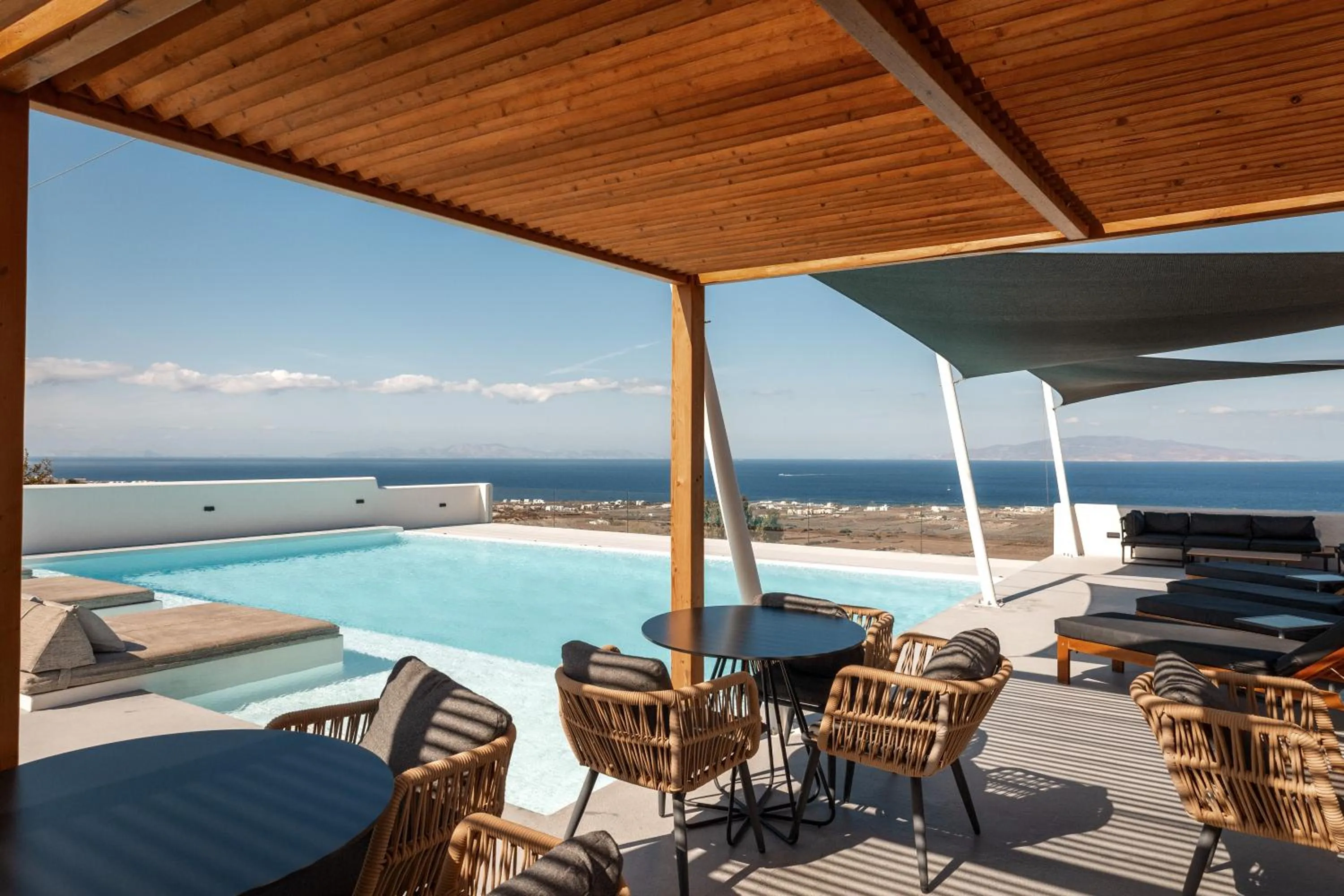 Swimming pool in North Wind Luxury Suites