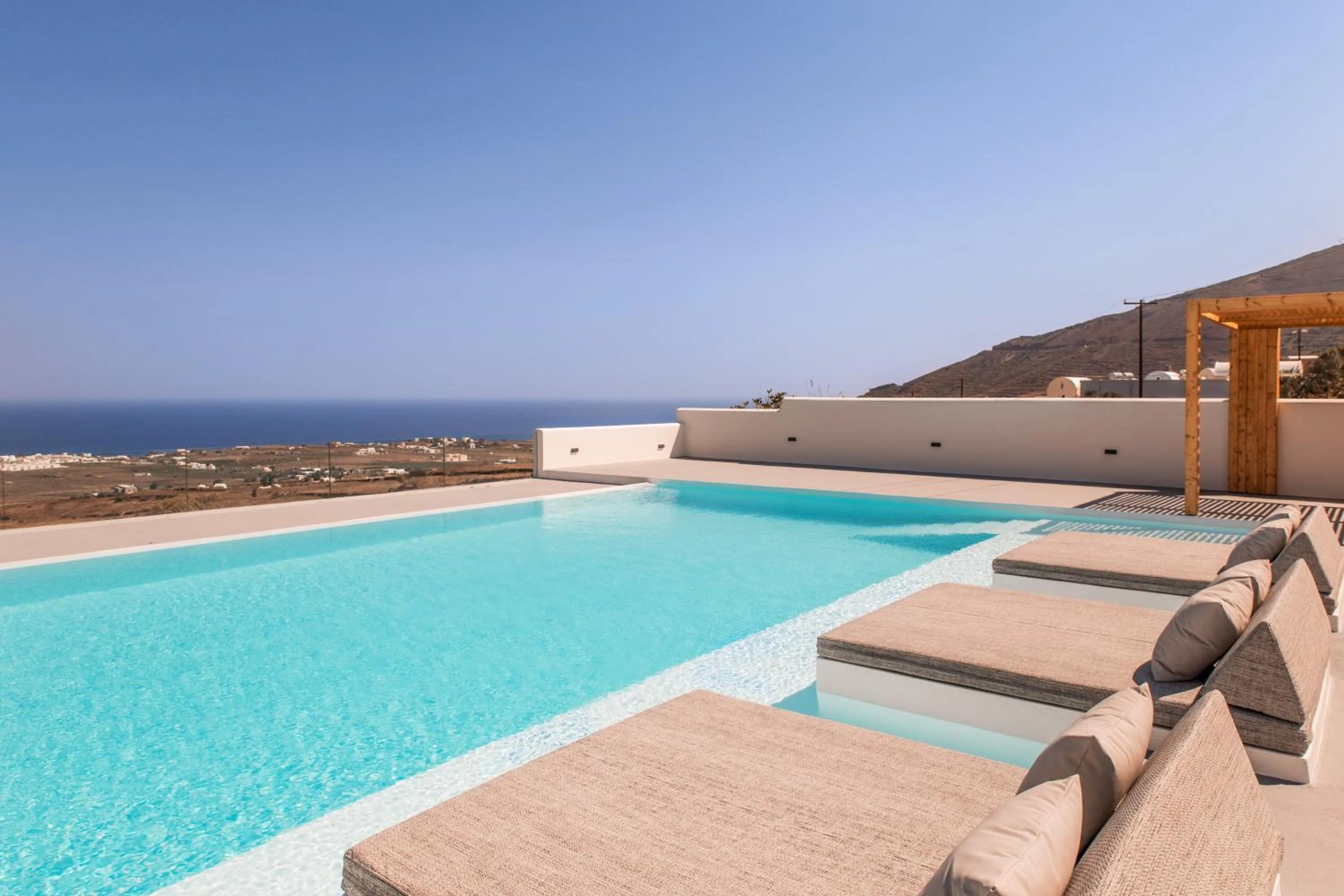 Swimming pool in North Wind Luxury Suites