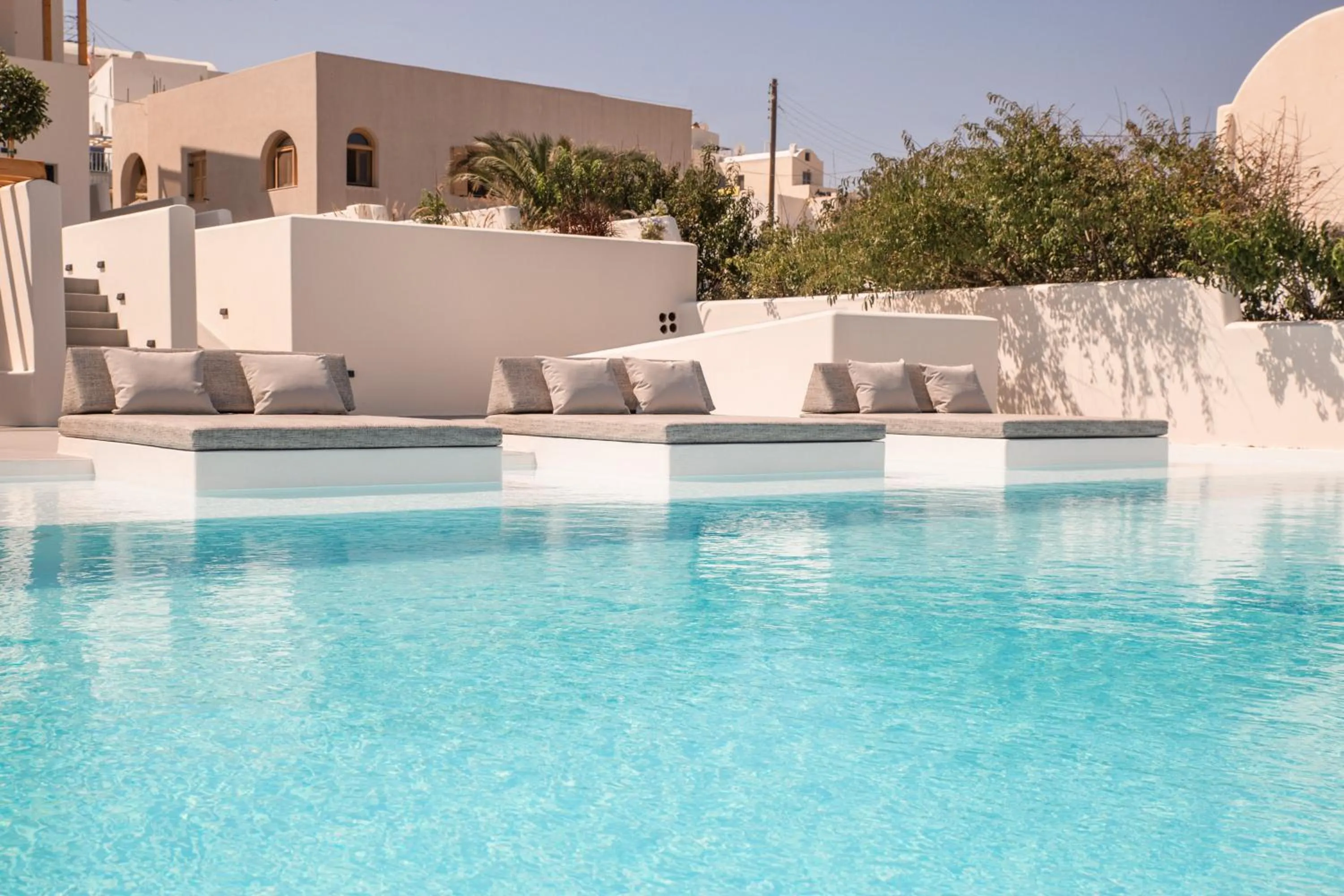 Swimming pool in North Wind Luxury Suites