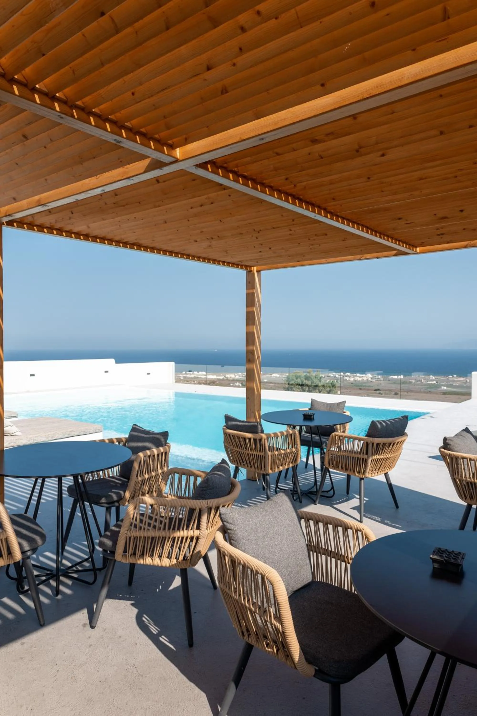 Swimming pool in North Wind Luxury Suites