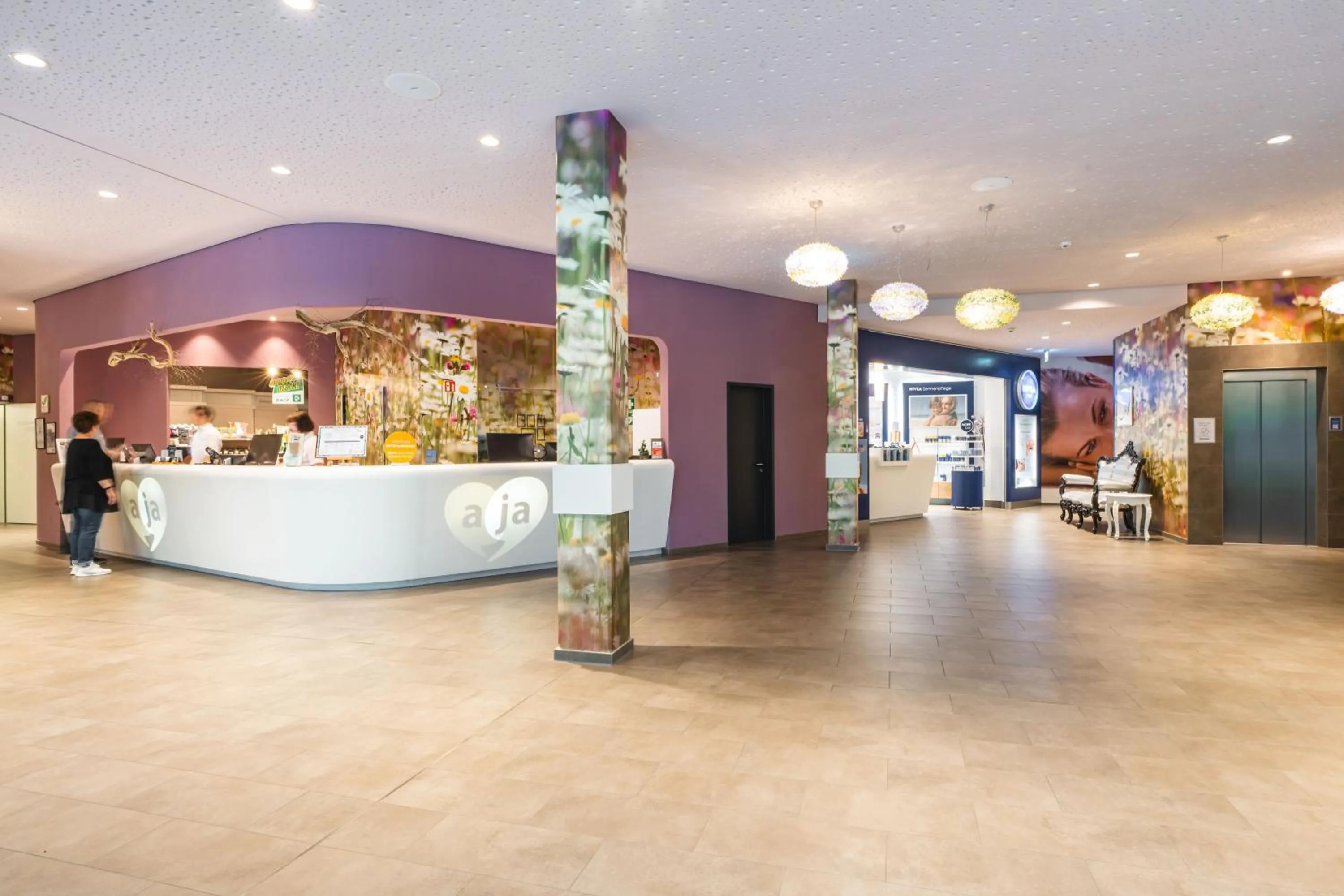 Lobby or reception in aja Bad Saarow