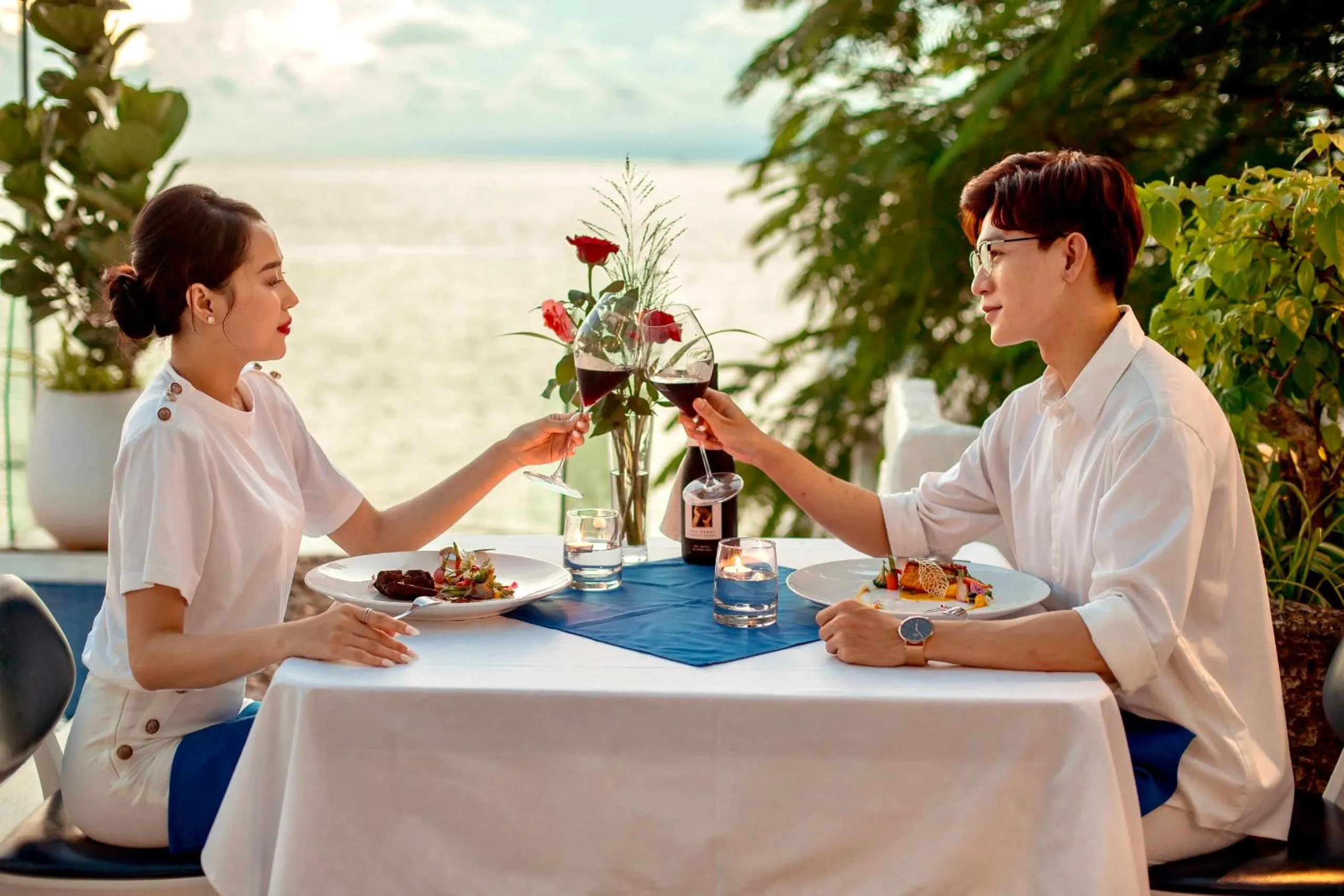 Dinner in SUNTORINI BOUTIQUE HOTEL