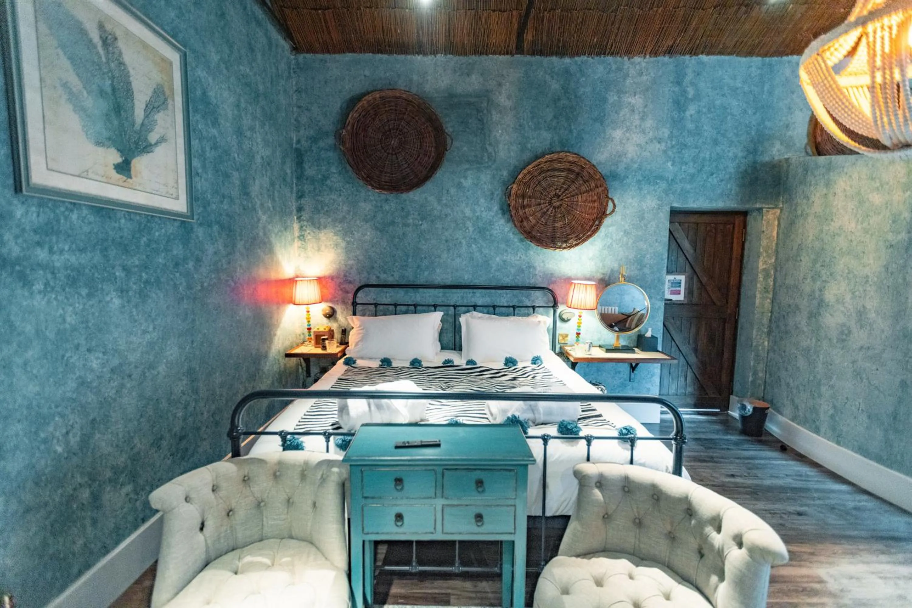 Bedroom, Bed in Runa Farm