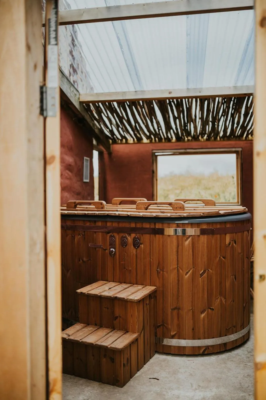 Hot Tub in Runa Farm