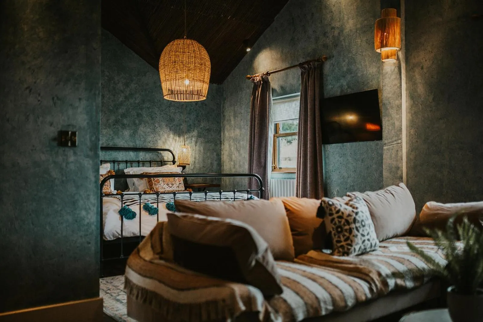 Bedroom, Bed in Runa Farm