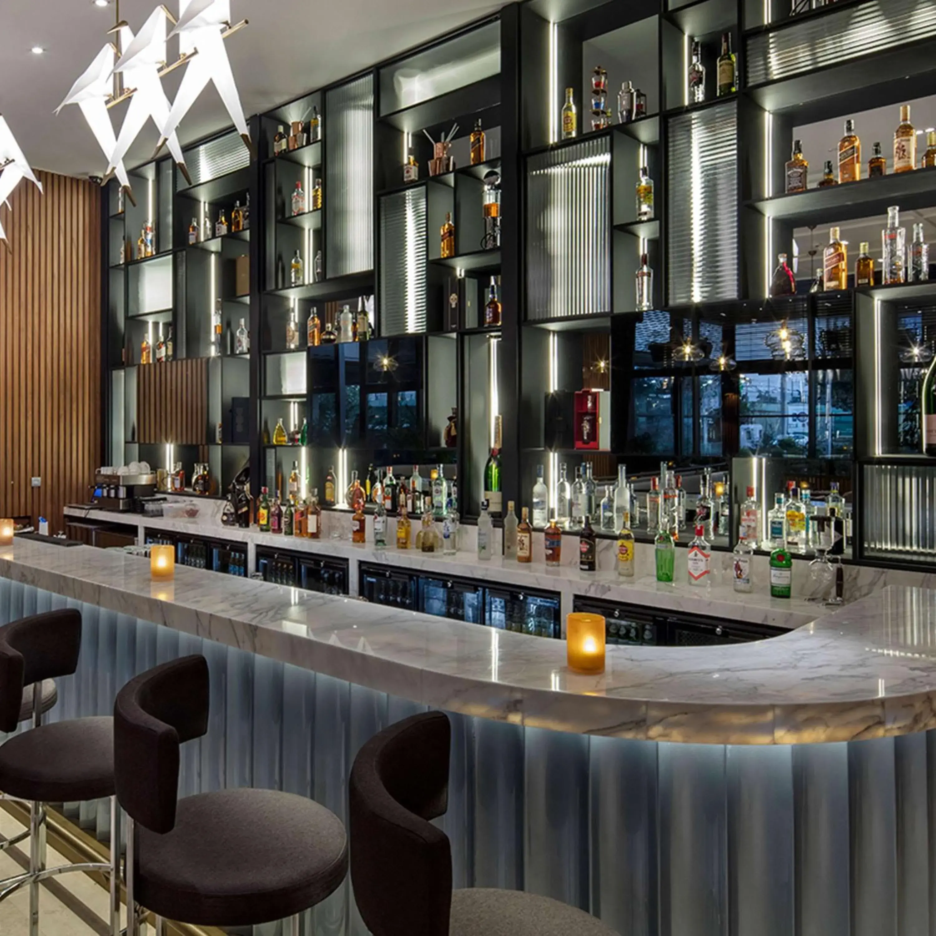 Lounge or bar in Hilton Istanbul Maslak Lounge or bar in Hilton Istanbul Maslak