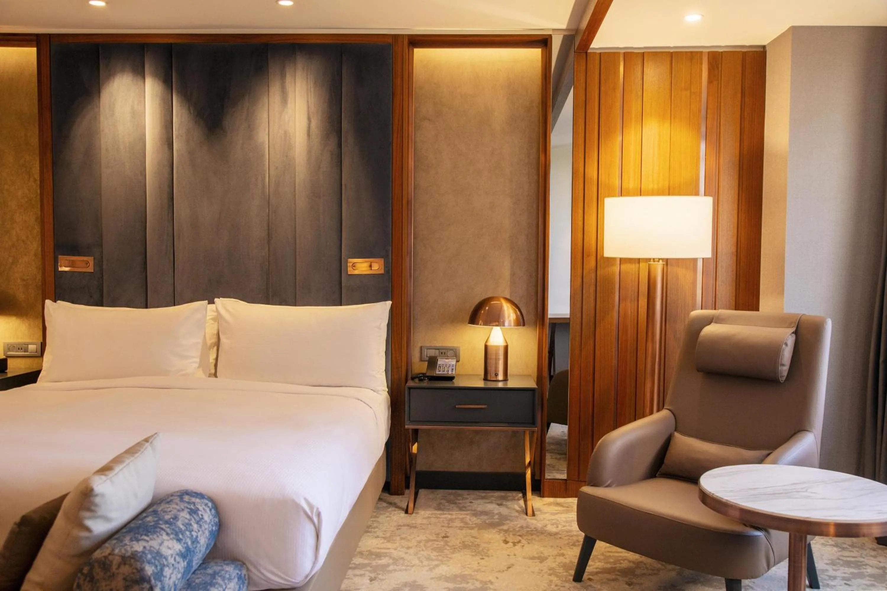 Bed in Hilton Istanbul Maslak