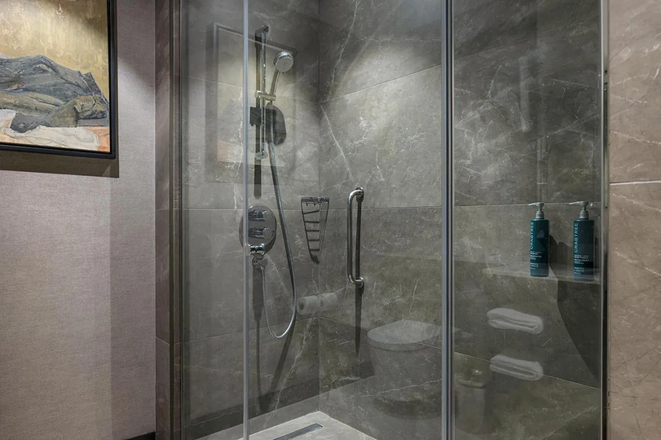 Shower in Hilton Istanbul Maslak