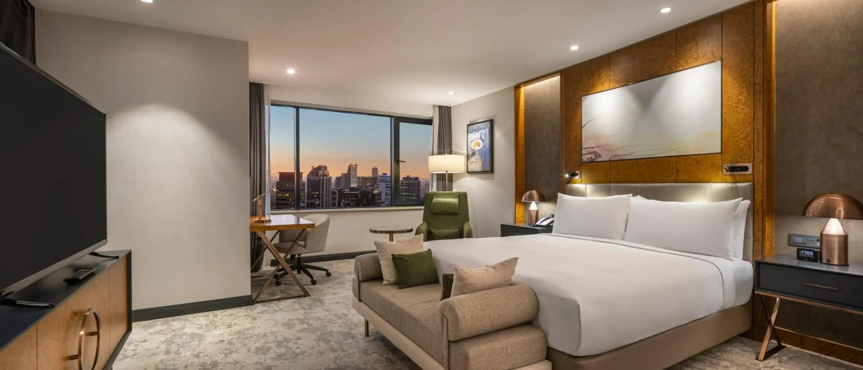 King Guest Room in Hilton Istanbul Maslak King Guest Room in Hilton Istanbul Maslak