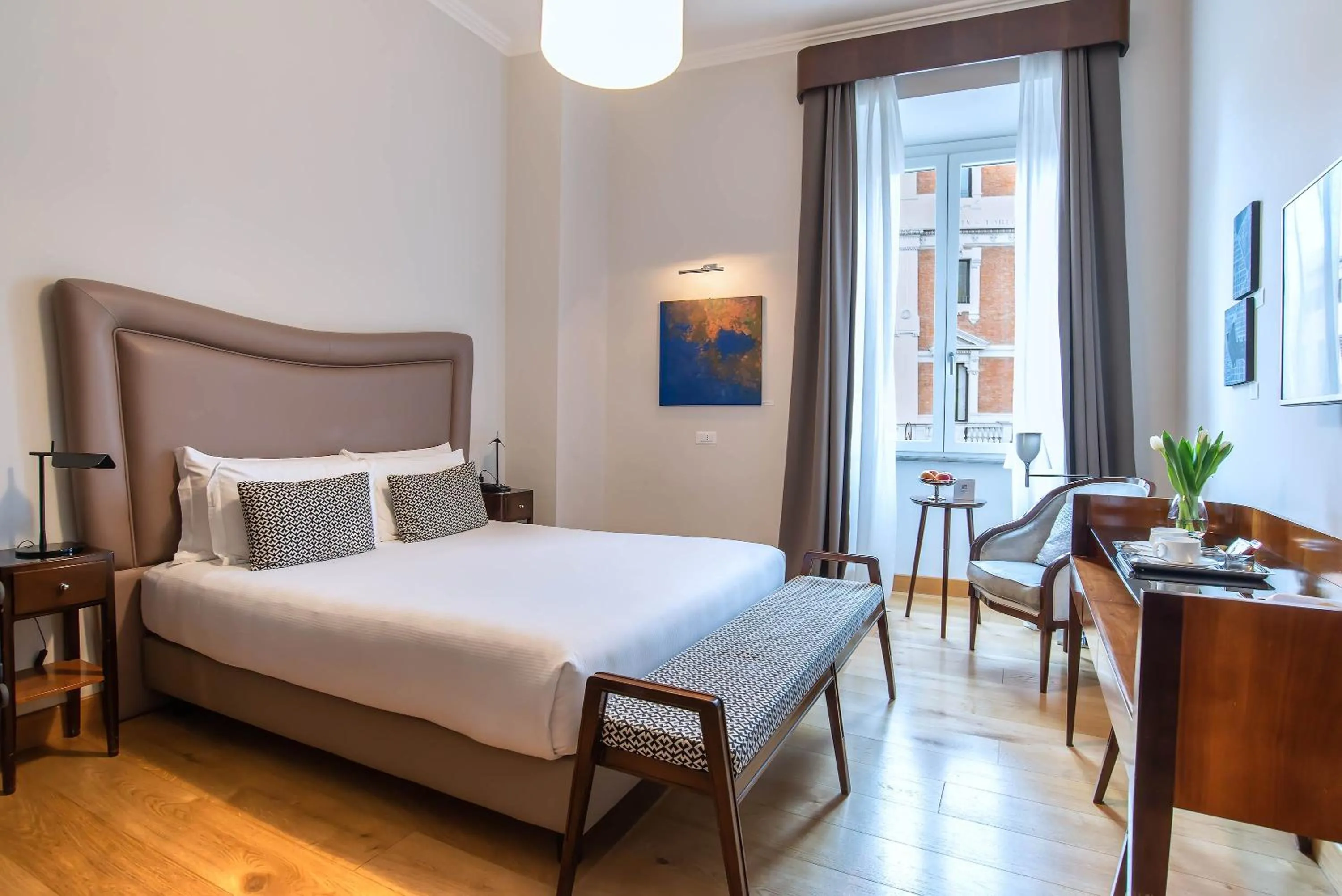 Coffee/tea facilities, Bed in Relais Rione Ponte