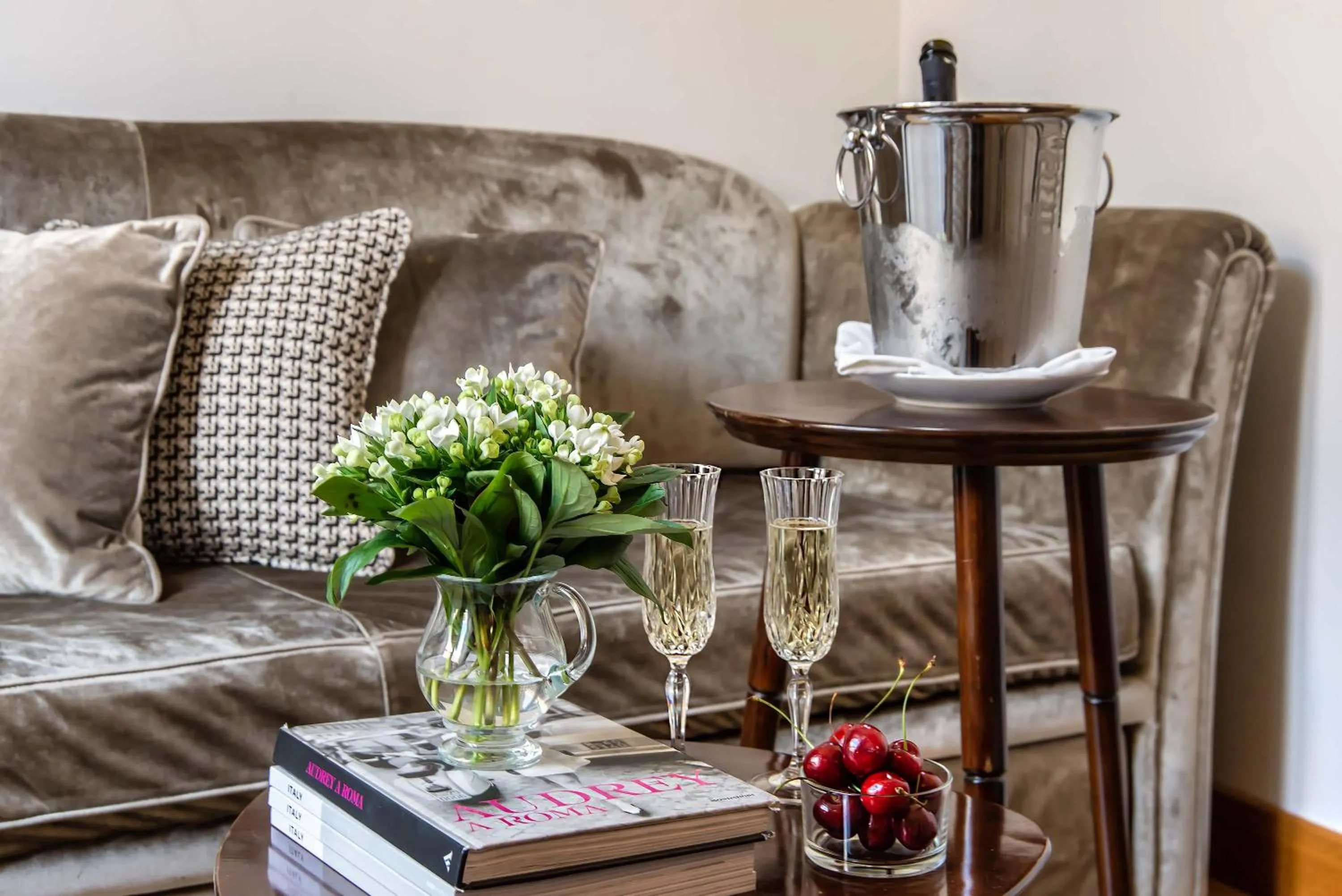 Food and drinks in Relais Rione Ponte