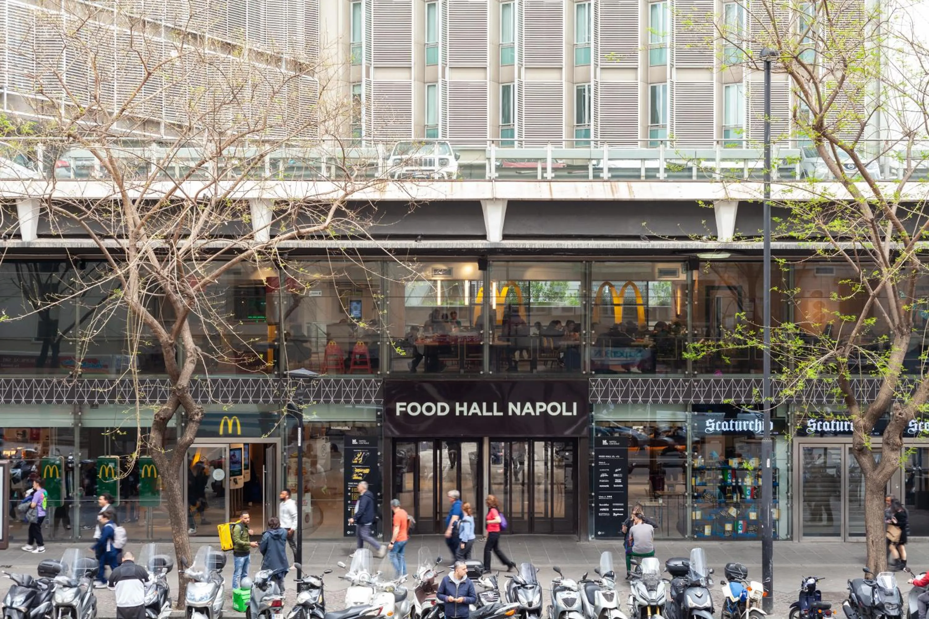 City view in Hub Naples