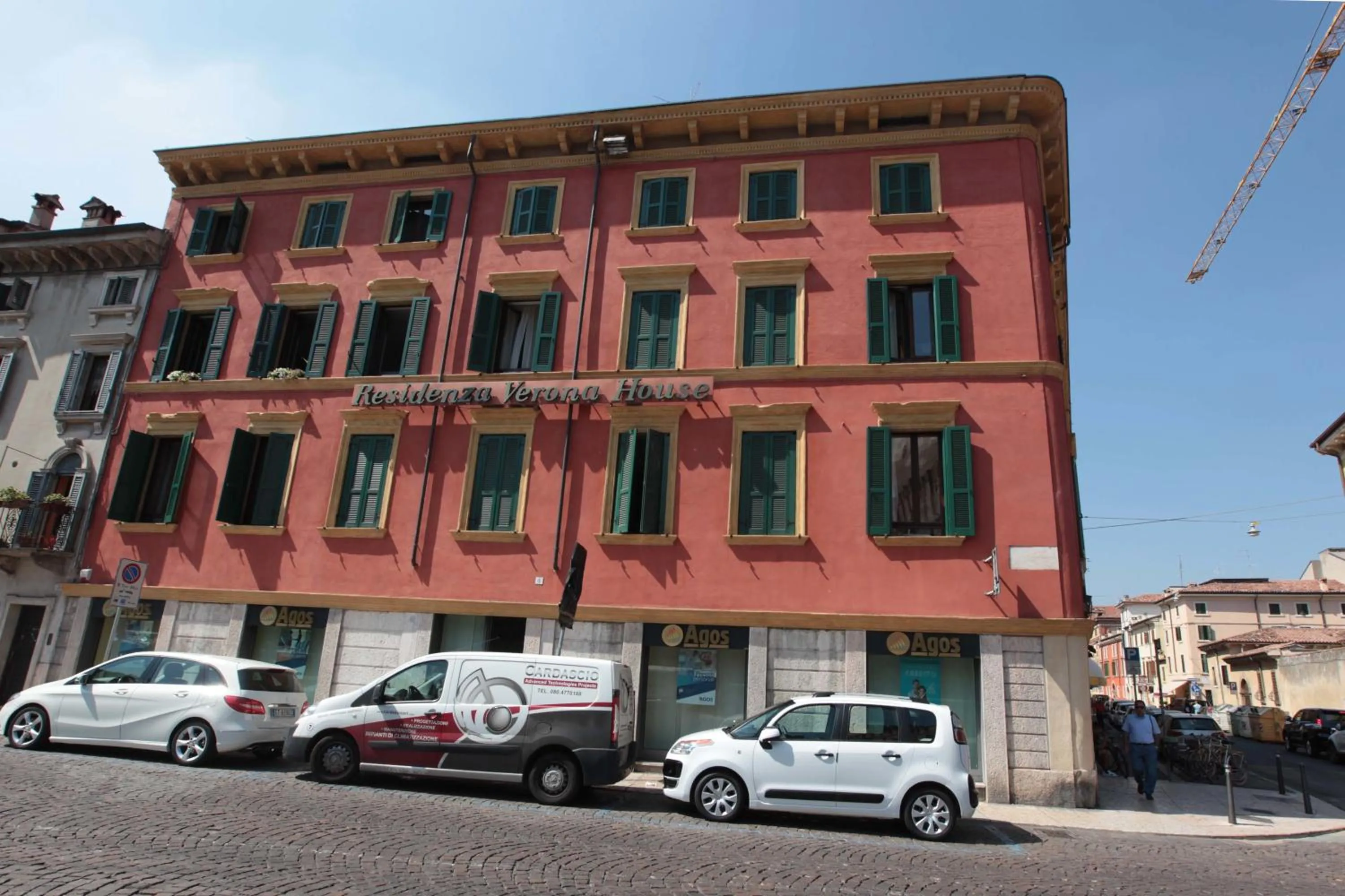 Property building in Verona House Aparthotel