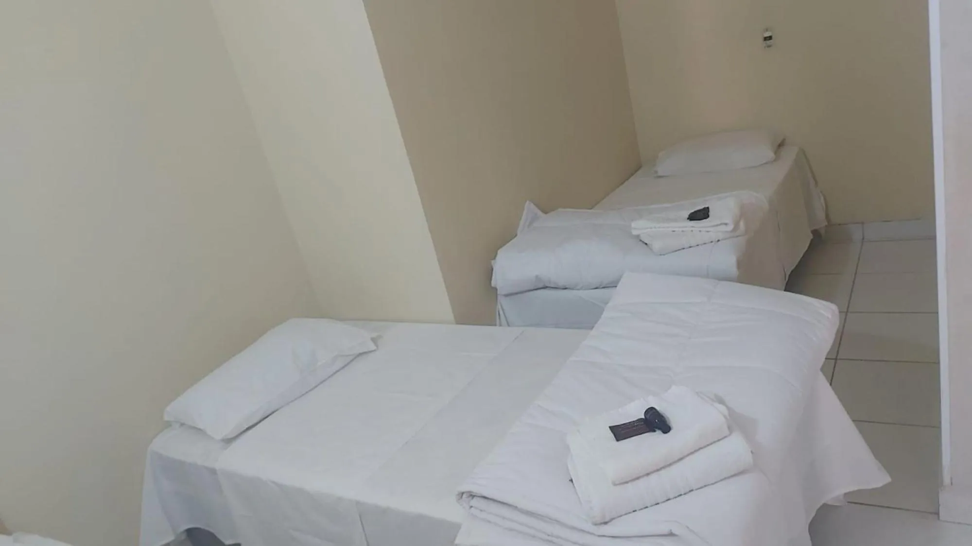 Property building, Bed in Hotel Barão Ribeirão