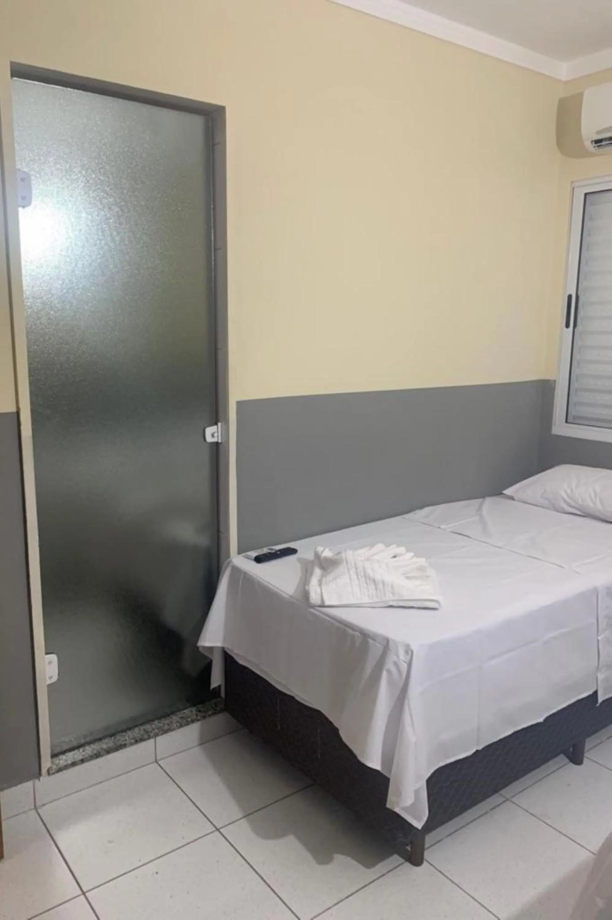 Bed in Hotel Barão Ribeirão