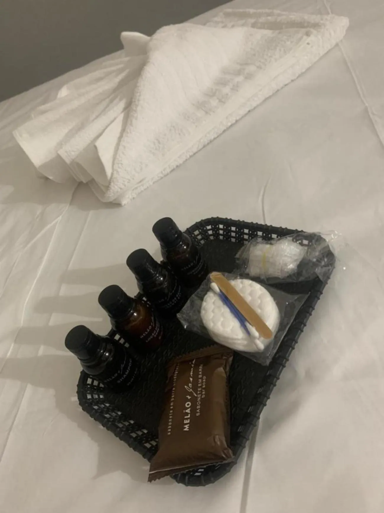 towels in Hotel Barão Ribeirão