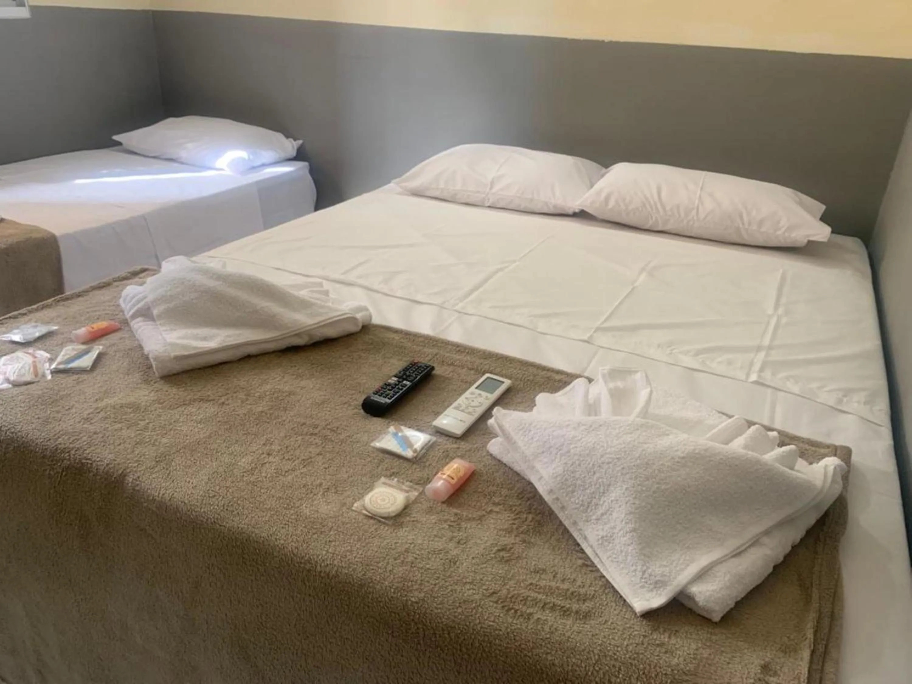 Bedroom, Bed in Hotel Barão Ribeirão