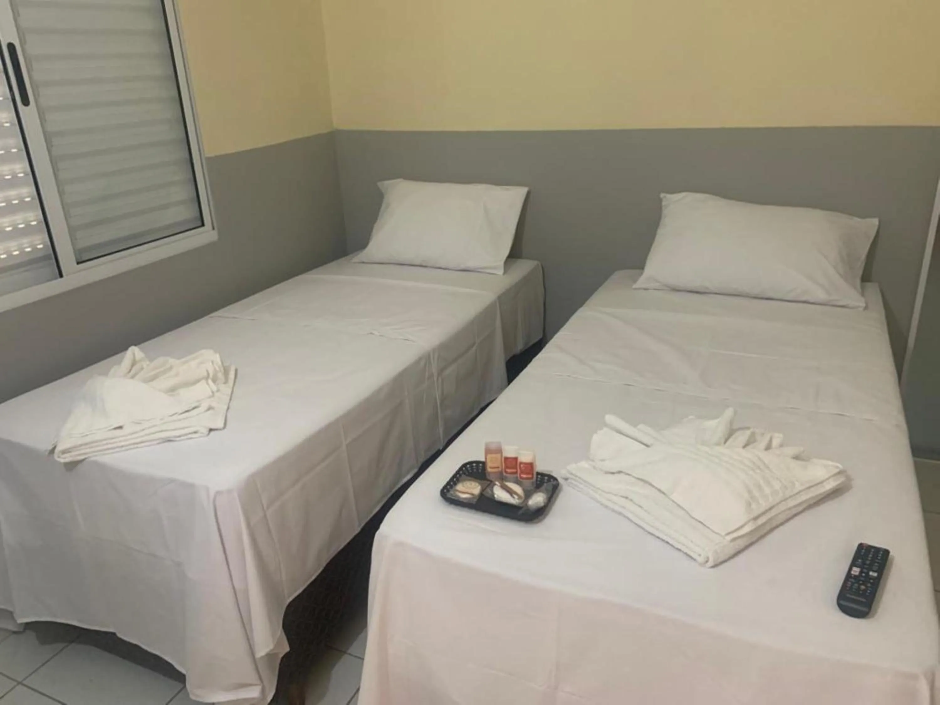 Bedroom, Bed in Hotel Barão Ribeirão