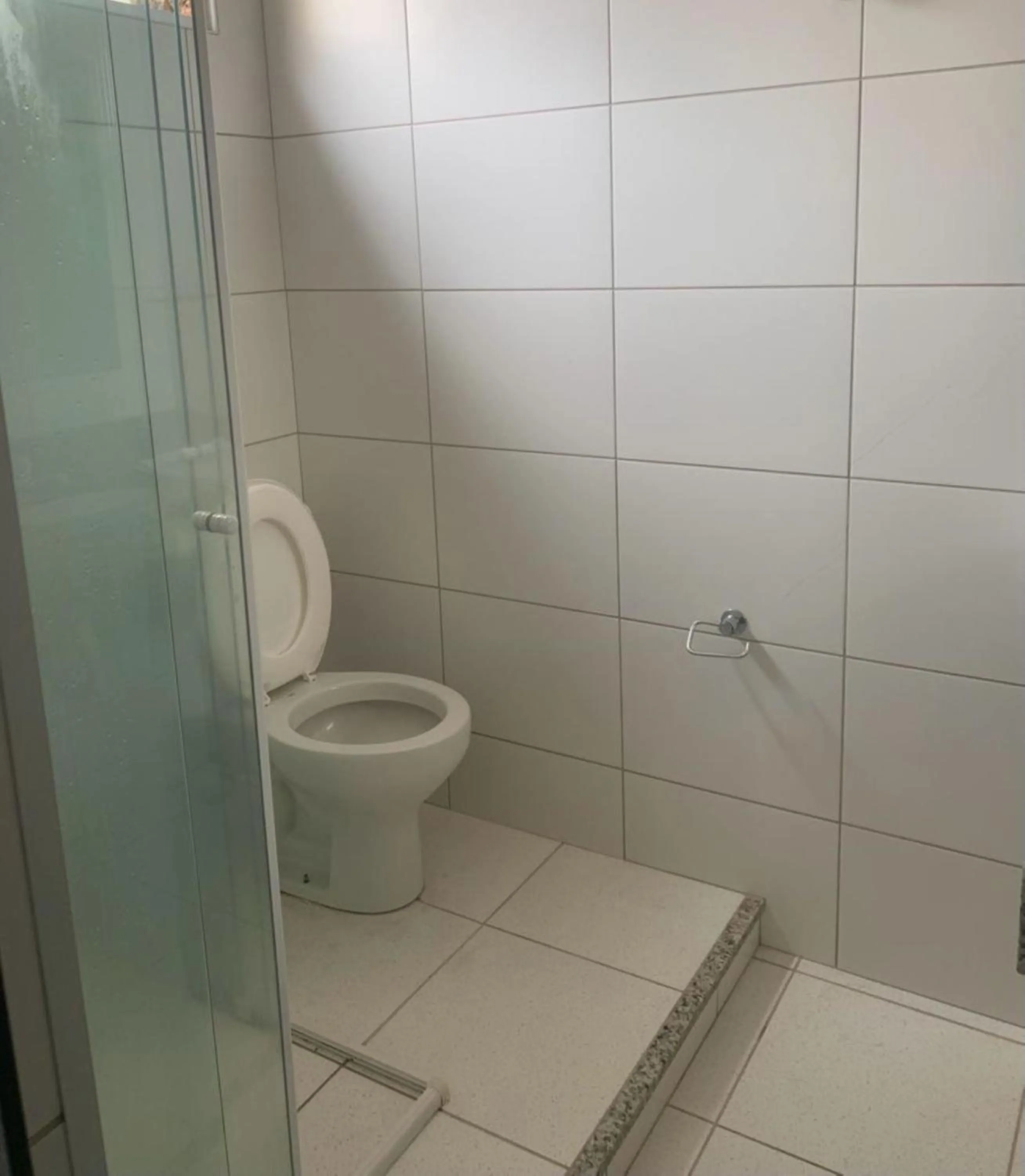 Toilet in Hotel Barão Ribeirão