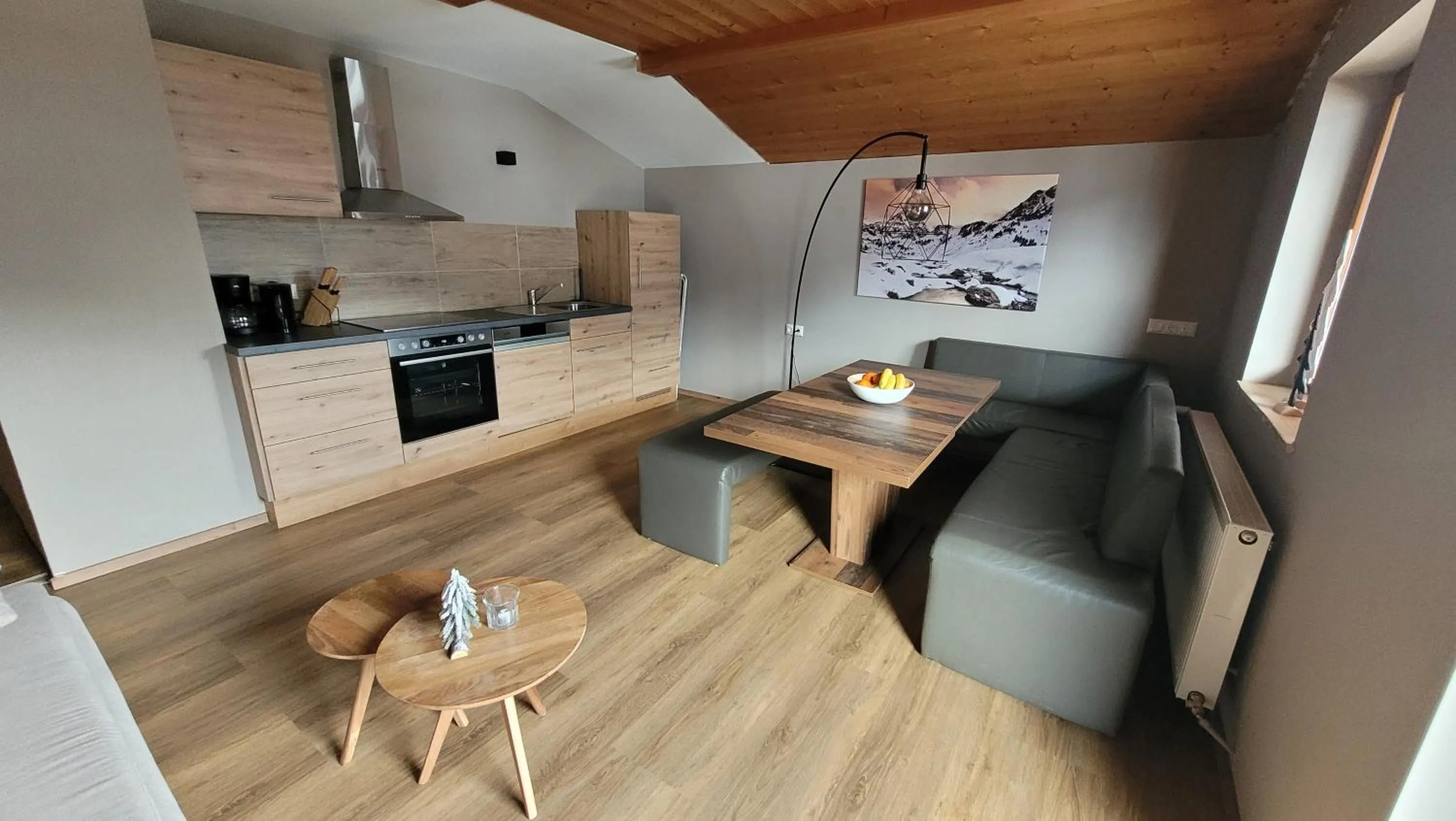 Kitchen or kitchenette in Haus Grübl