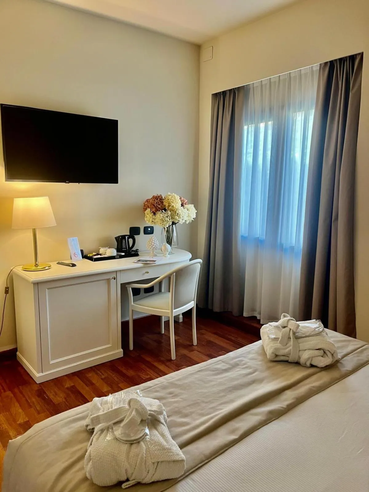 Bedroom, Bed in Hotel Della Valle