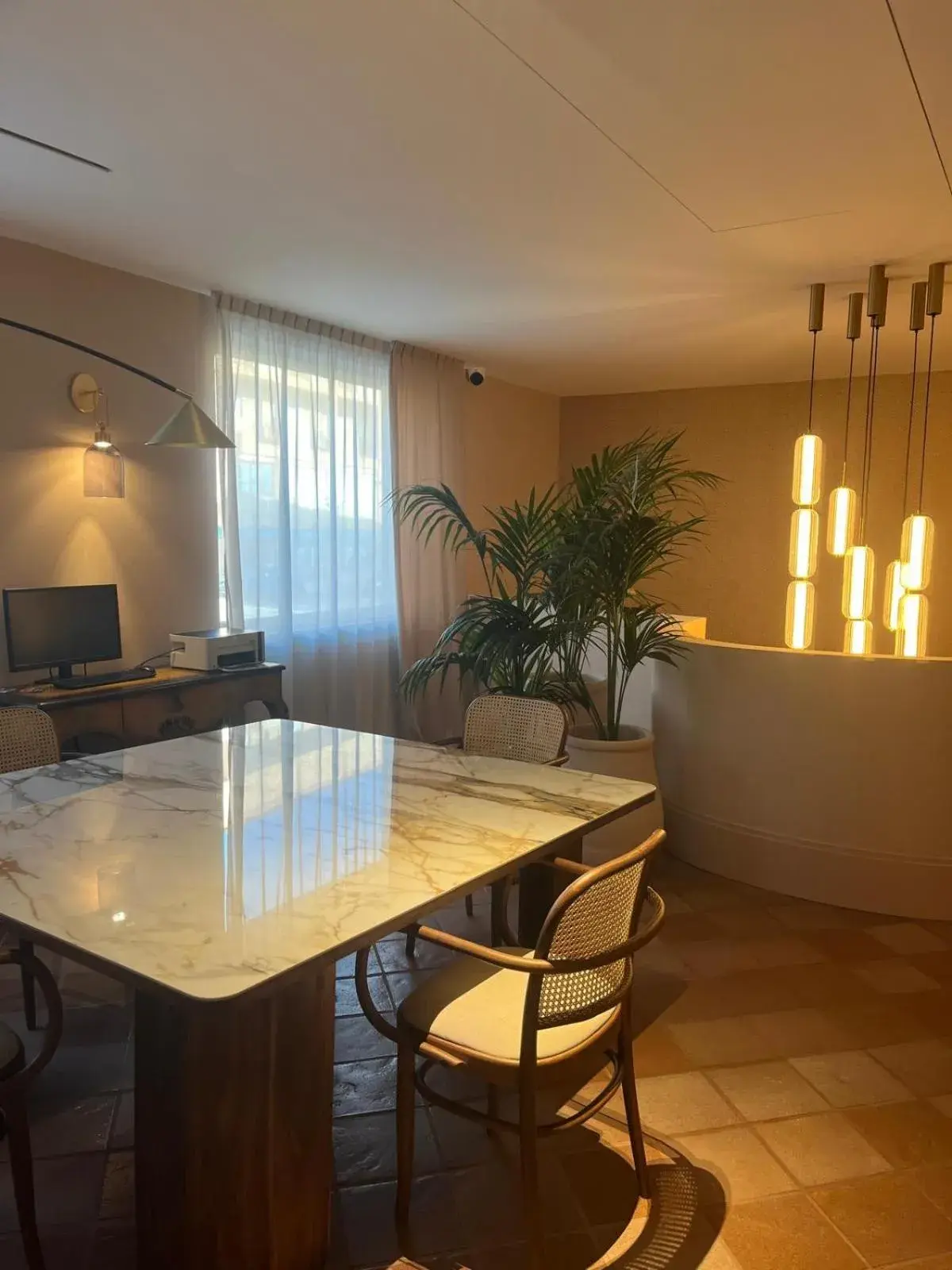 Lobby or reception in Hotel Della Valle Lobby or reception in Hotel Della Valle