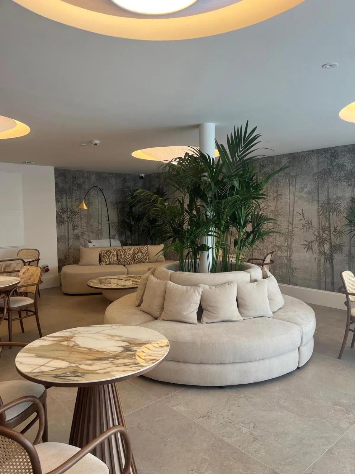 Seating area in Hotel Della Valle