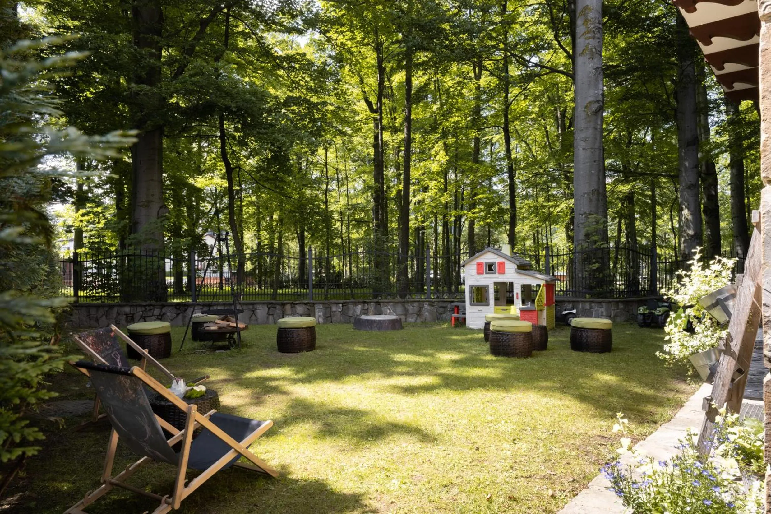 Garden in Willa Bór