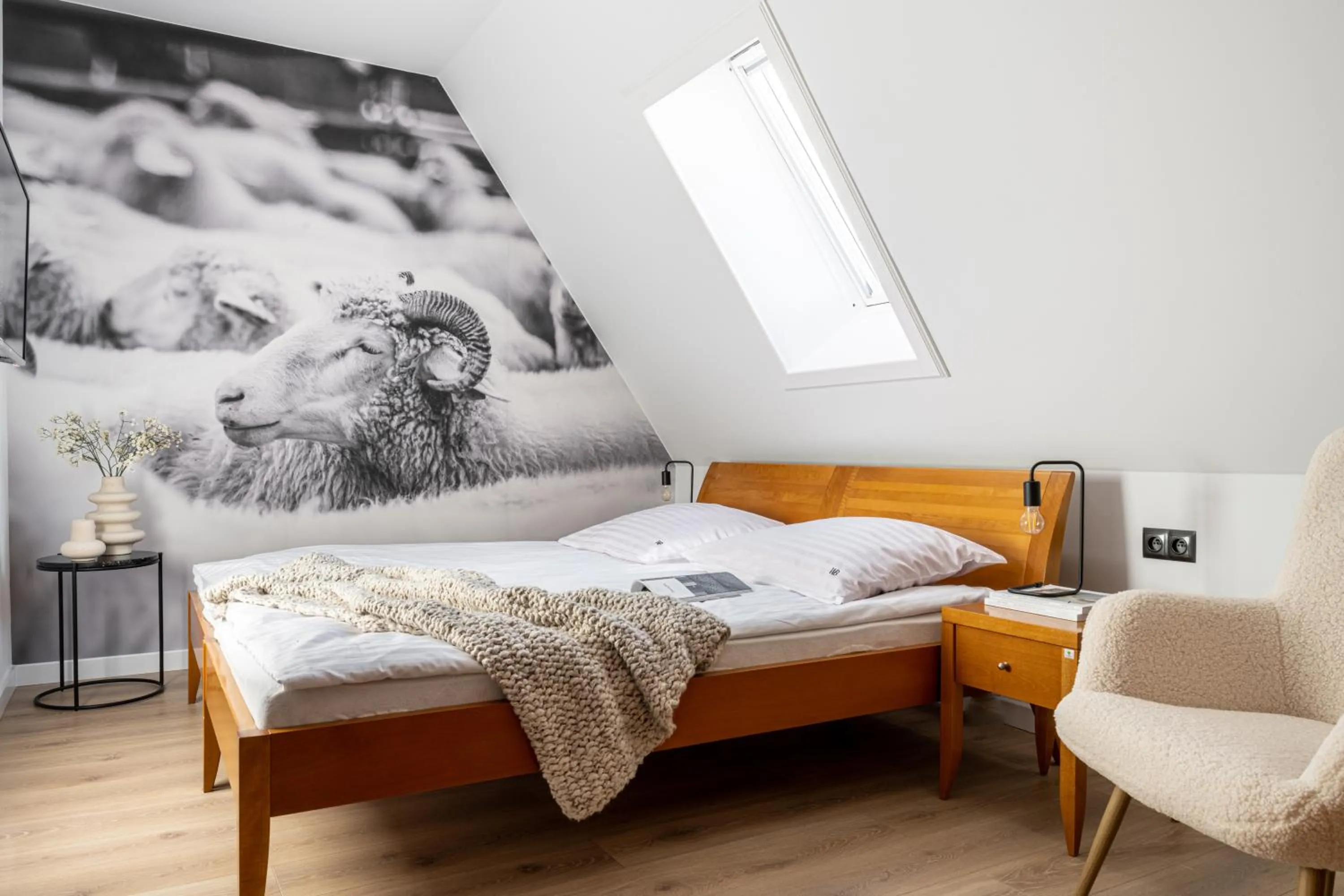 Bedroom, Bed in Willa Bór