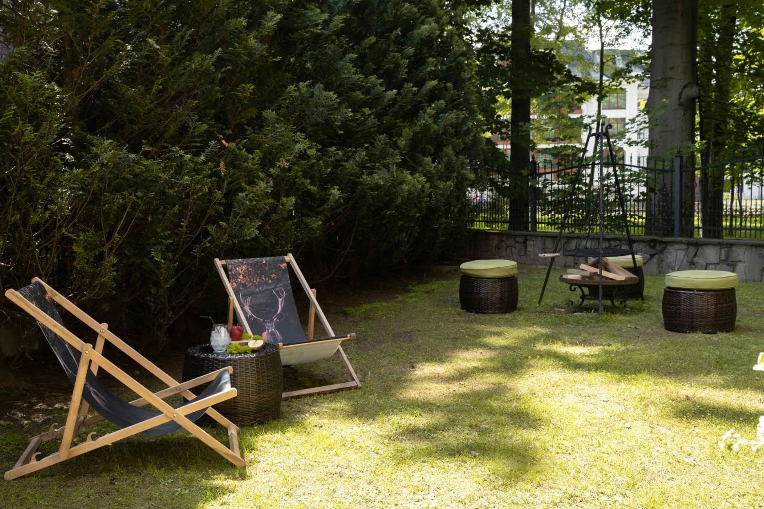 Garden in Willa Bór