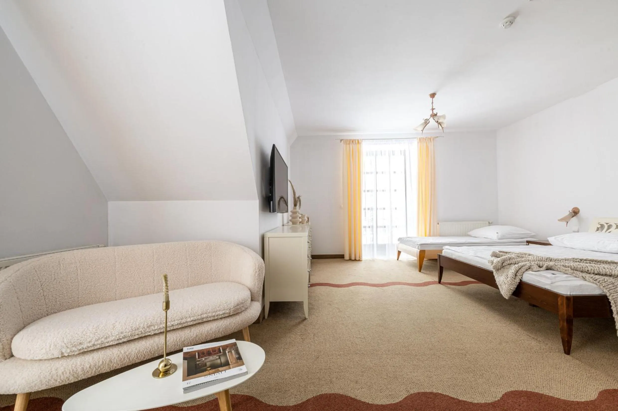 Balcony/Terrace, Bed in Willa Bór