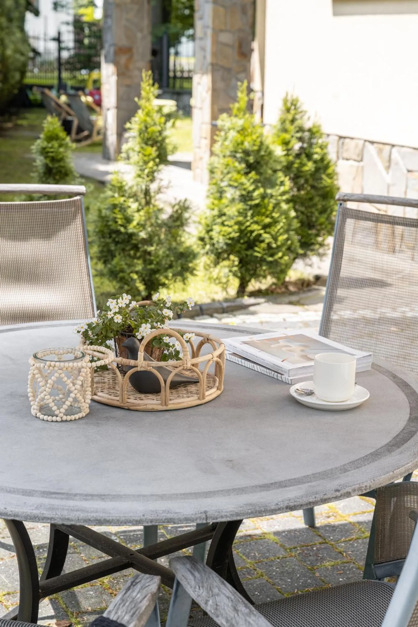 Garden in Willa Bór