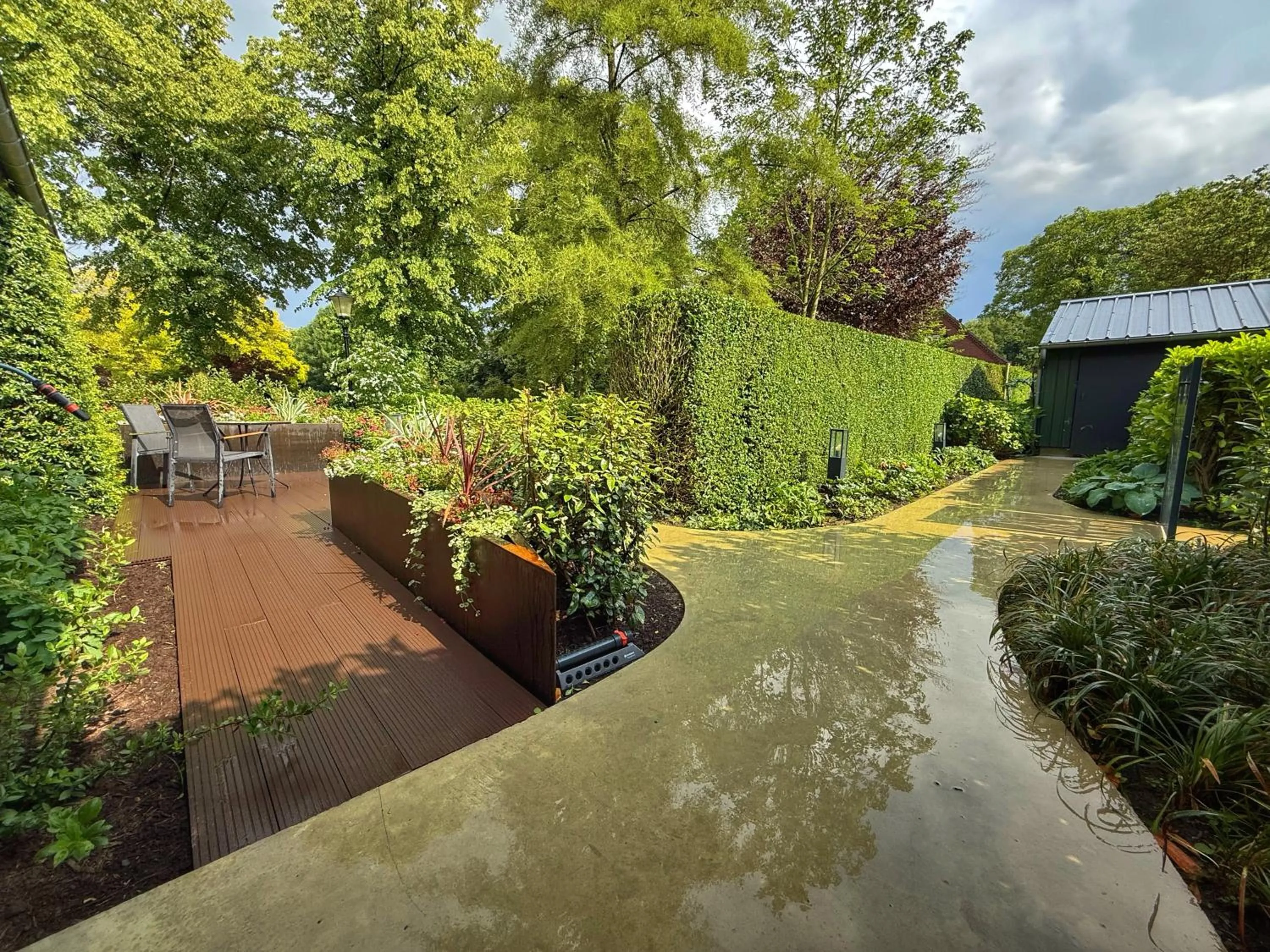 Garden in Nisterlo Guesthouse