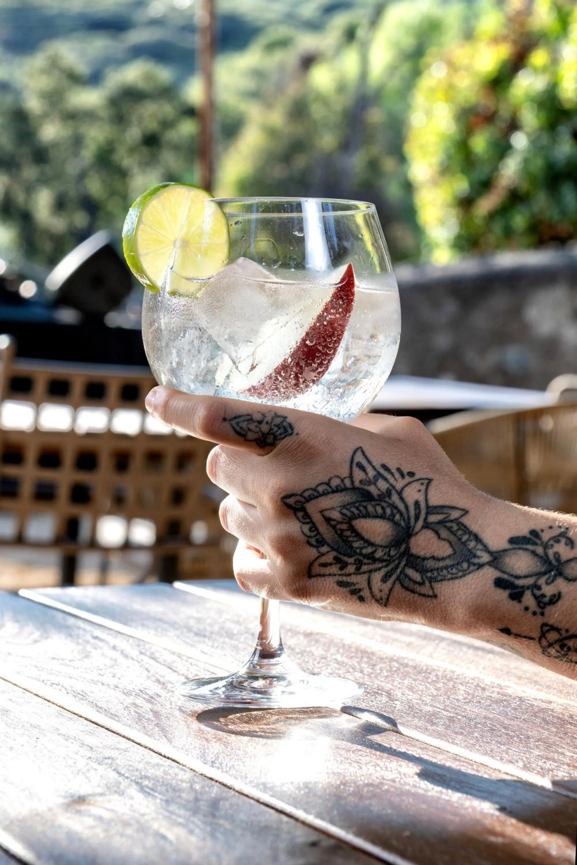 Drinks in La Mer Hotel