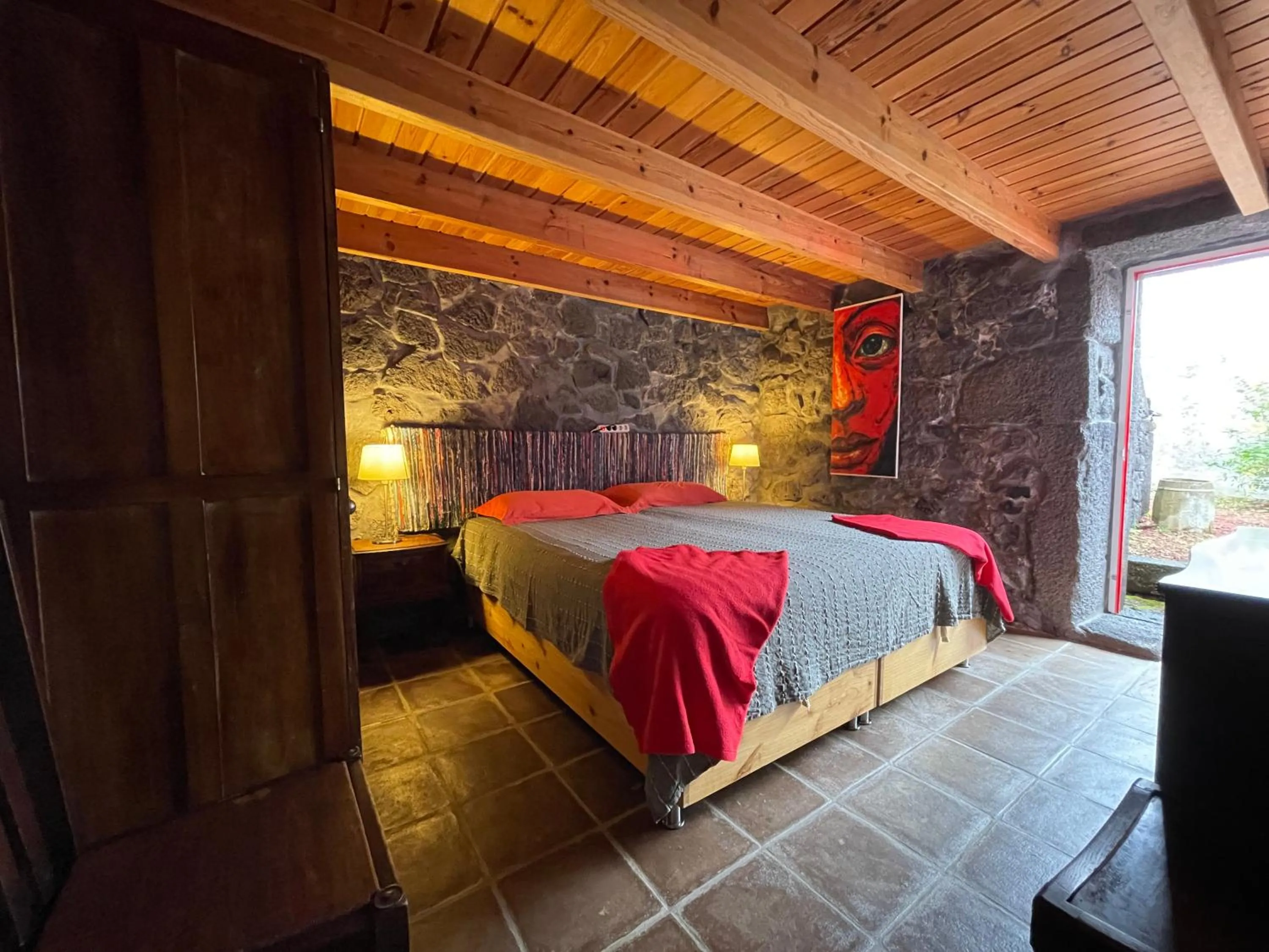Bedroom, Bed in Casas das Portas do Mar e das Portas do Sol