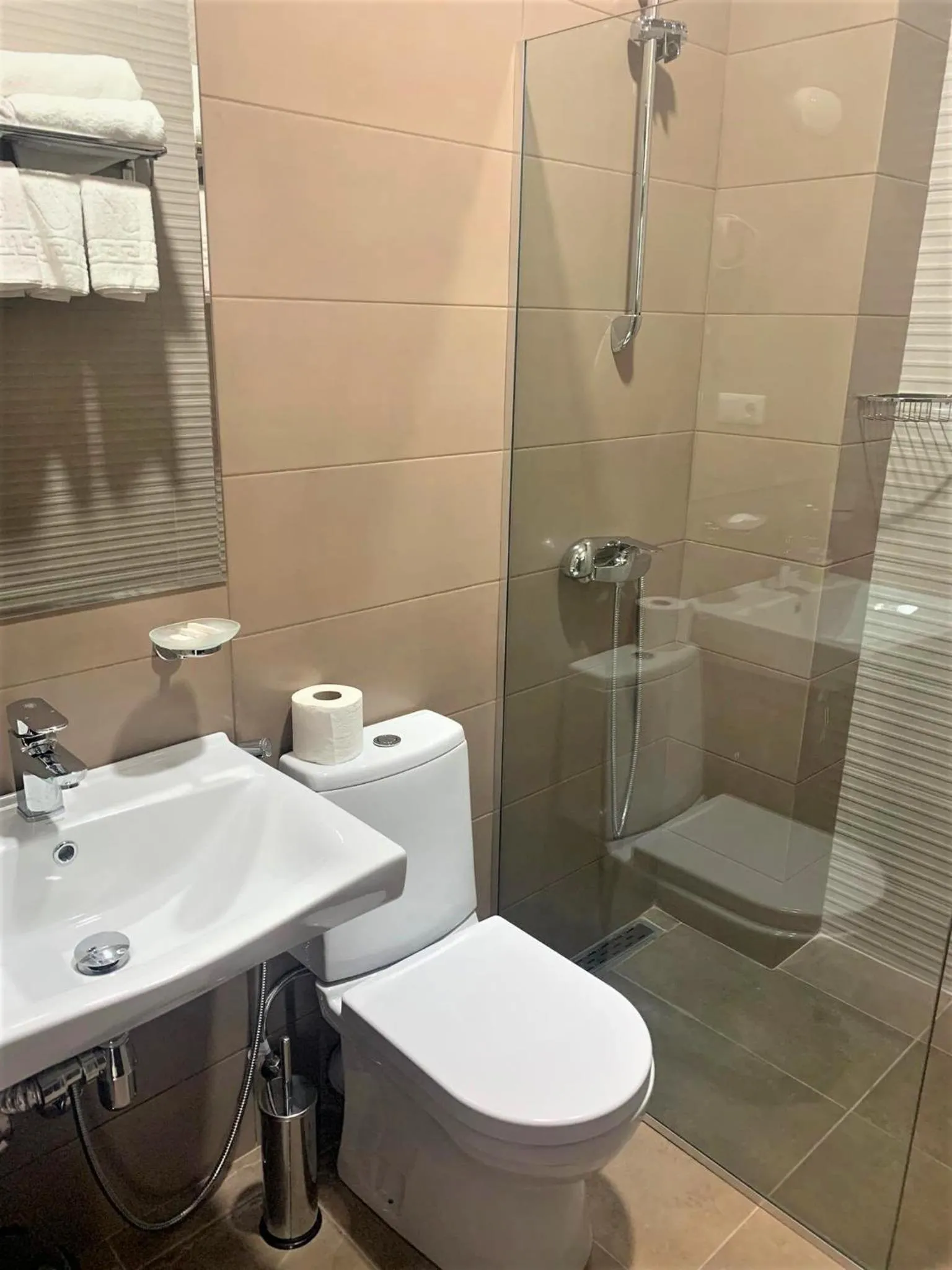 Bathroom in Hotel GENI Kazbegi