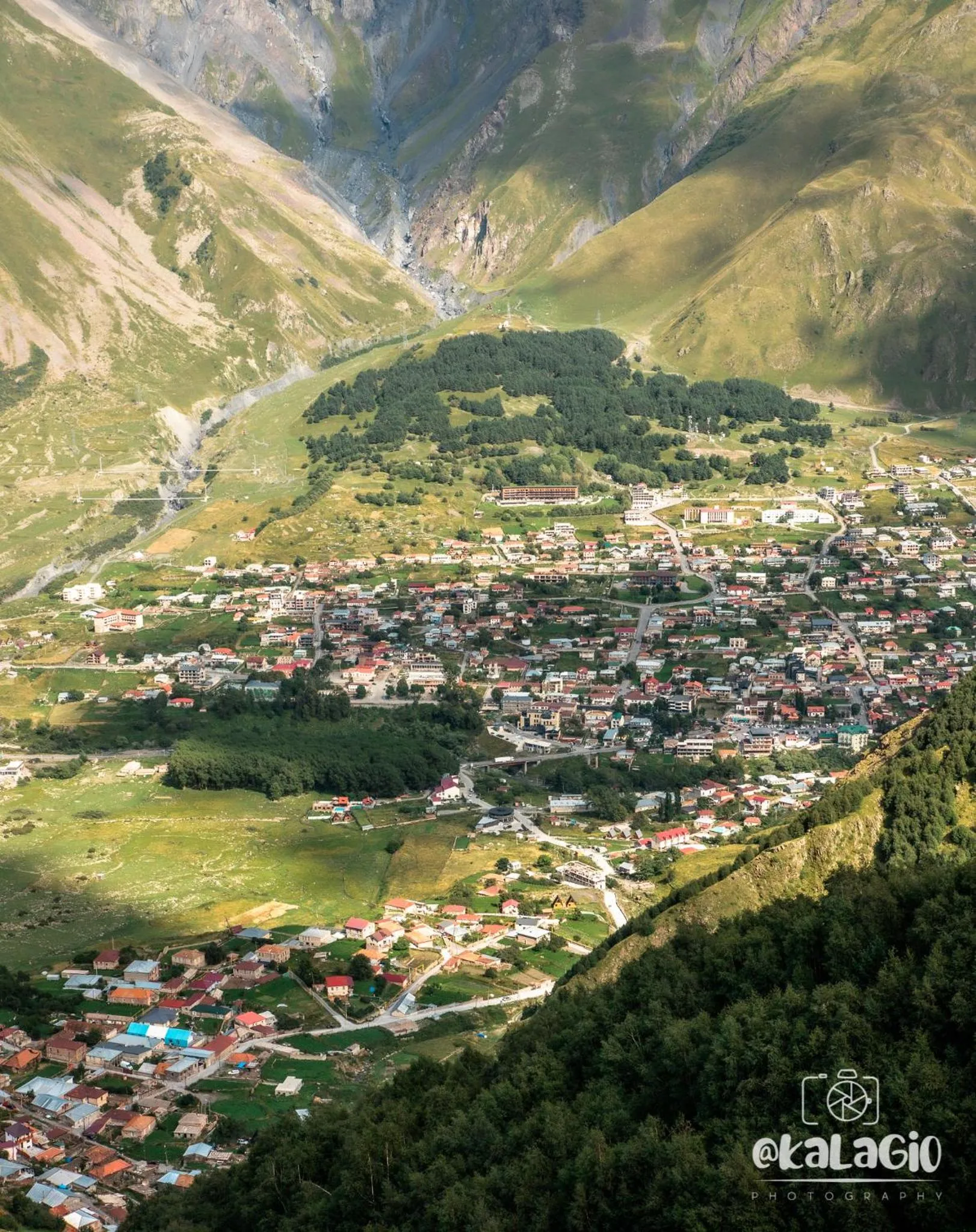 City view in Hotel GENI Kazbegi