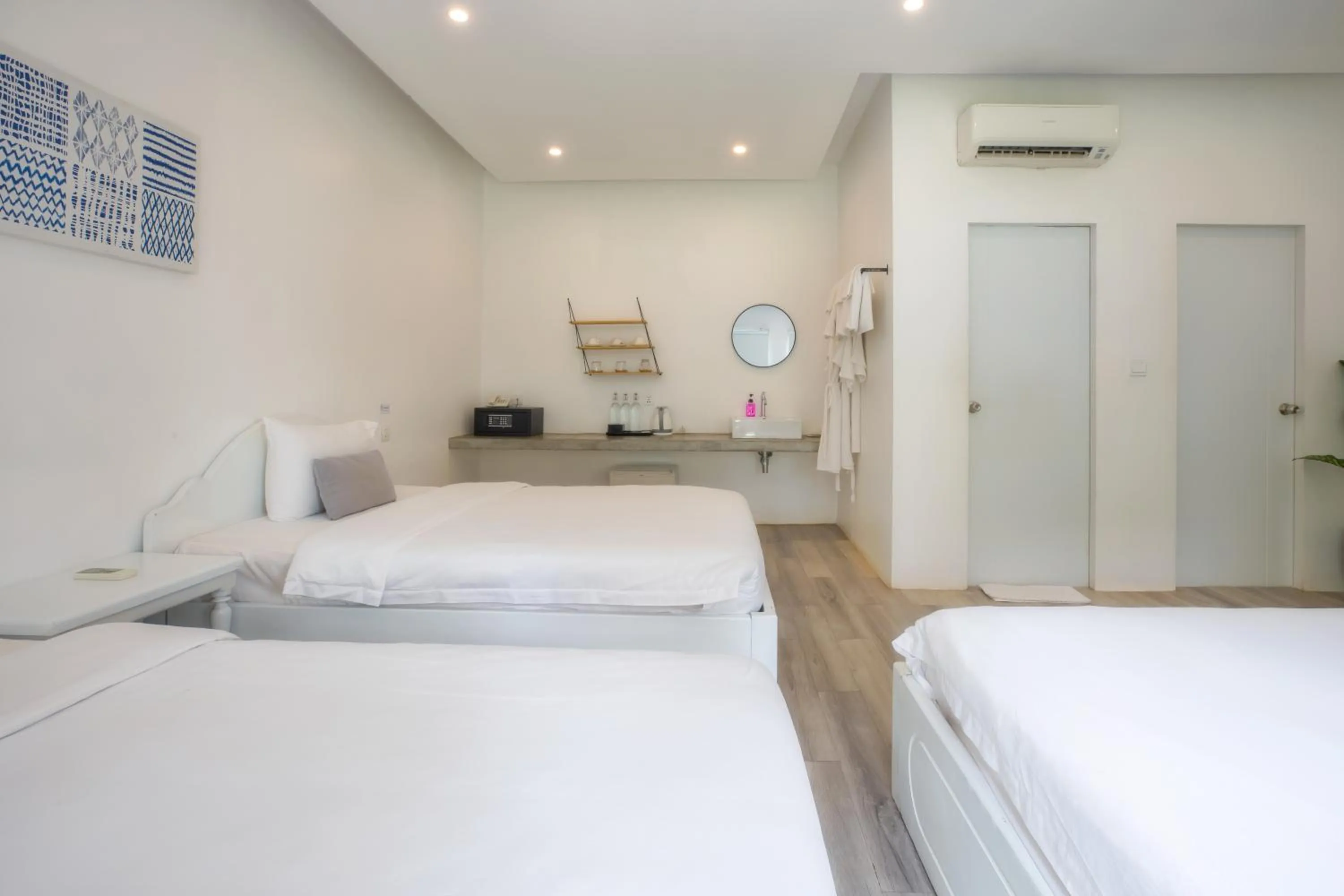 Bed in Glow Inn Siem Reap