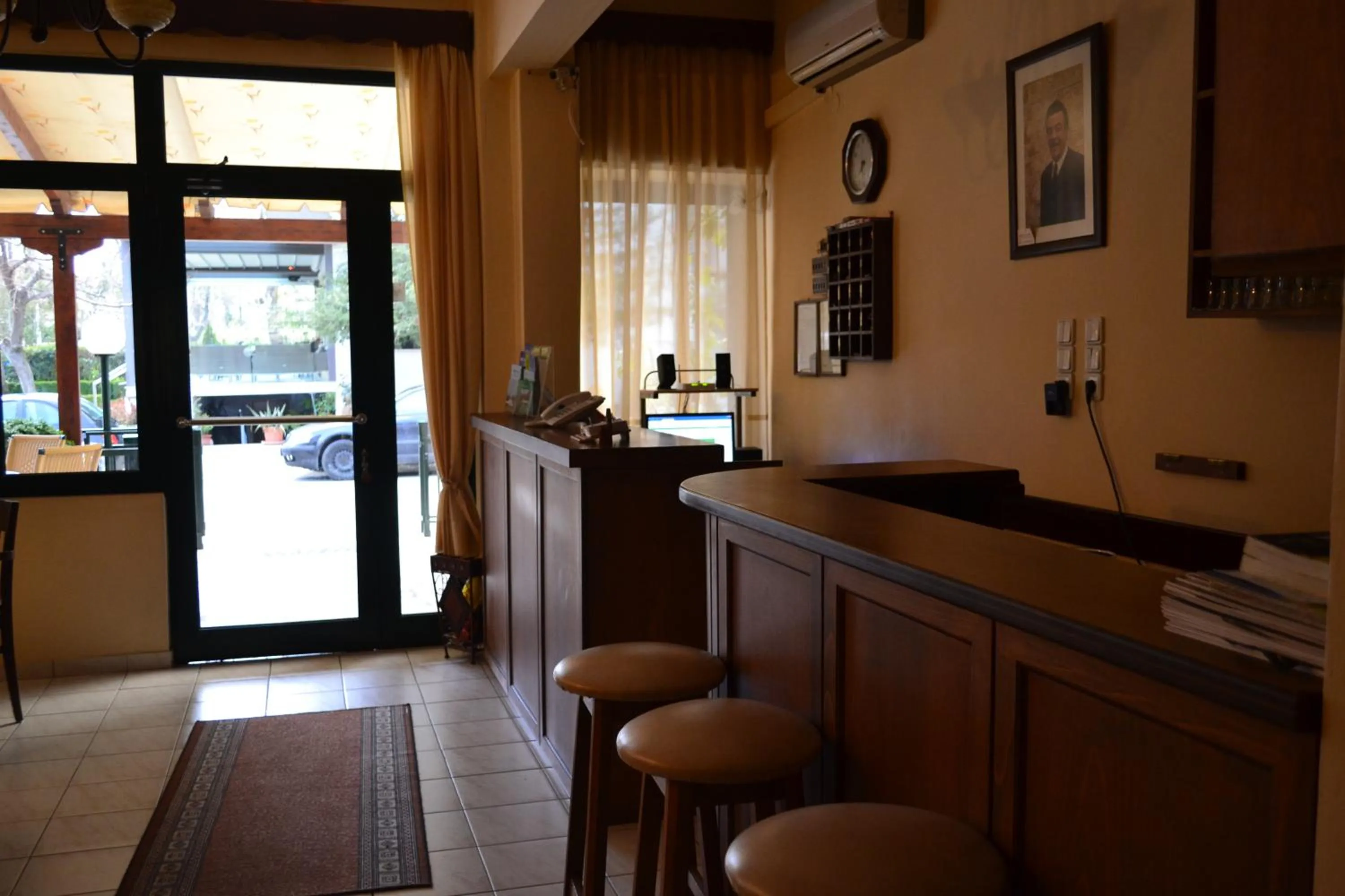 Lobby or reception in Anixis Hotel